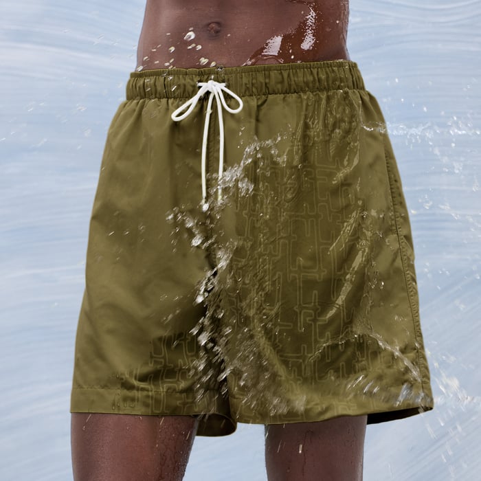 Matcha Boxer De Bain « h Fantôme »