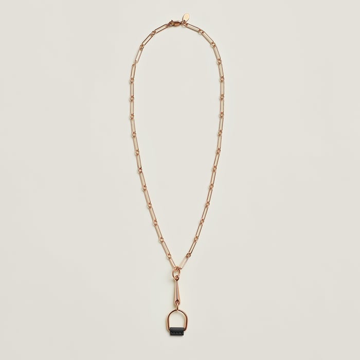 Noir Heritage Equestre Pendant, Small Model
