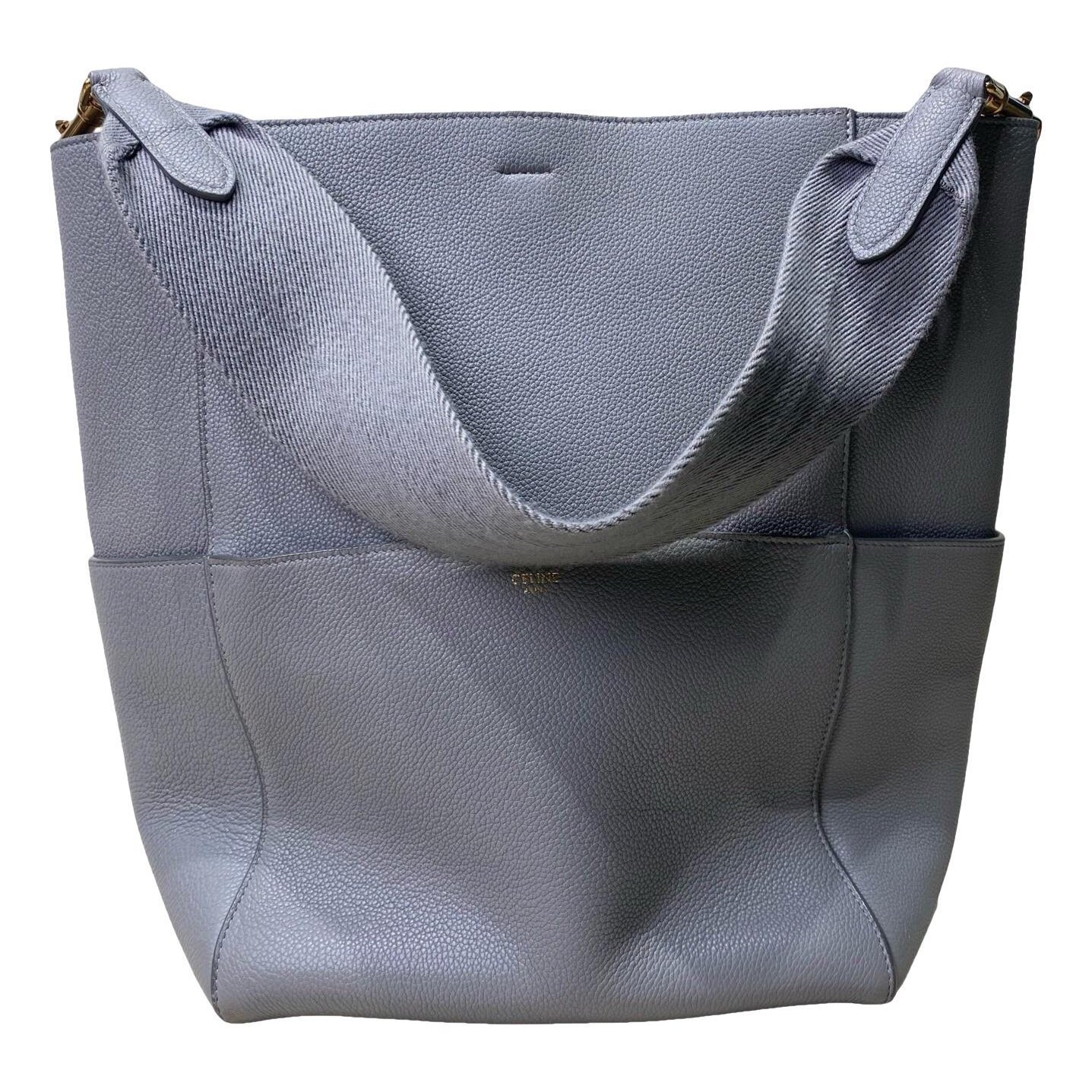 Seau Sangle leather tote