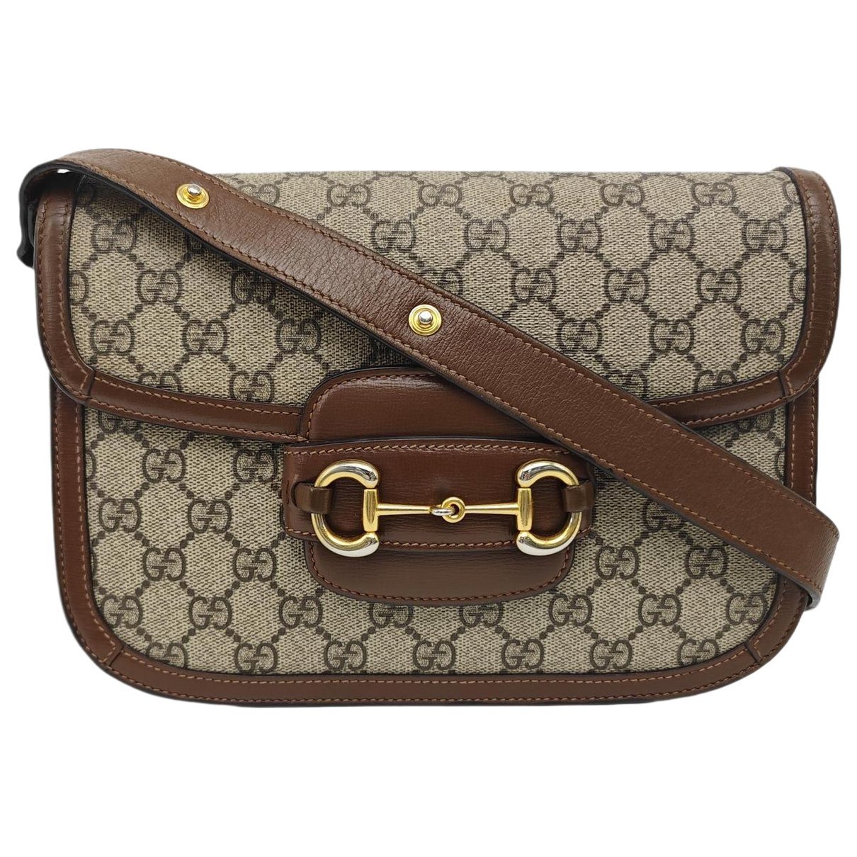 Handle Horsebit 1955 leather handbag
