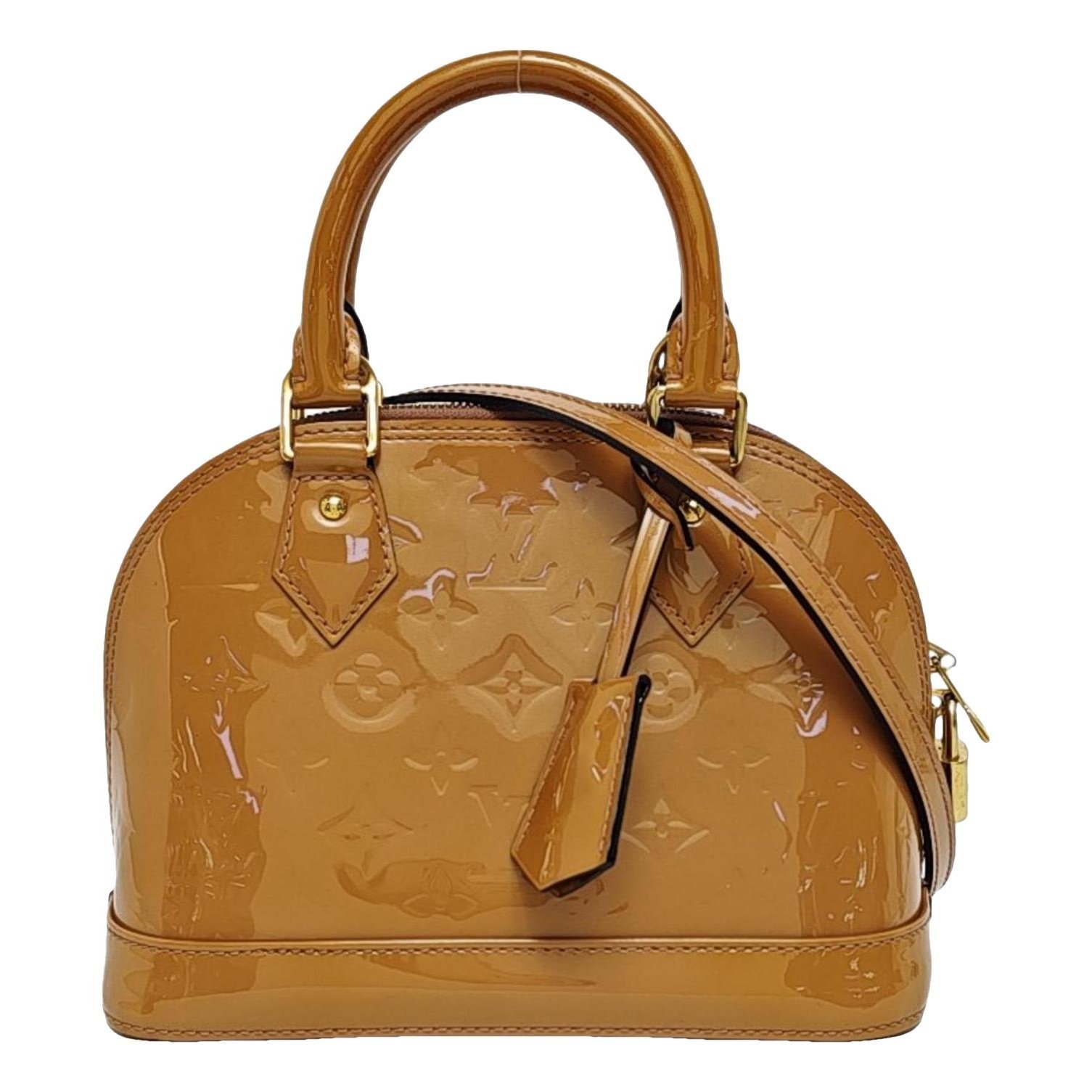 Alma BB patent leather crossbody bag