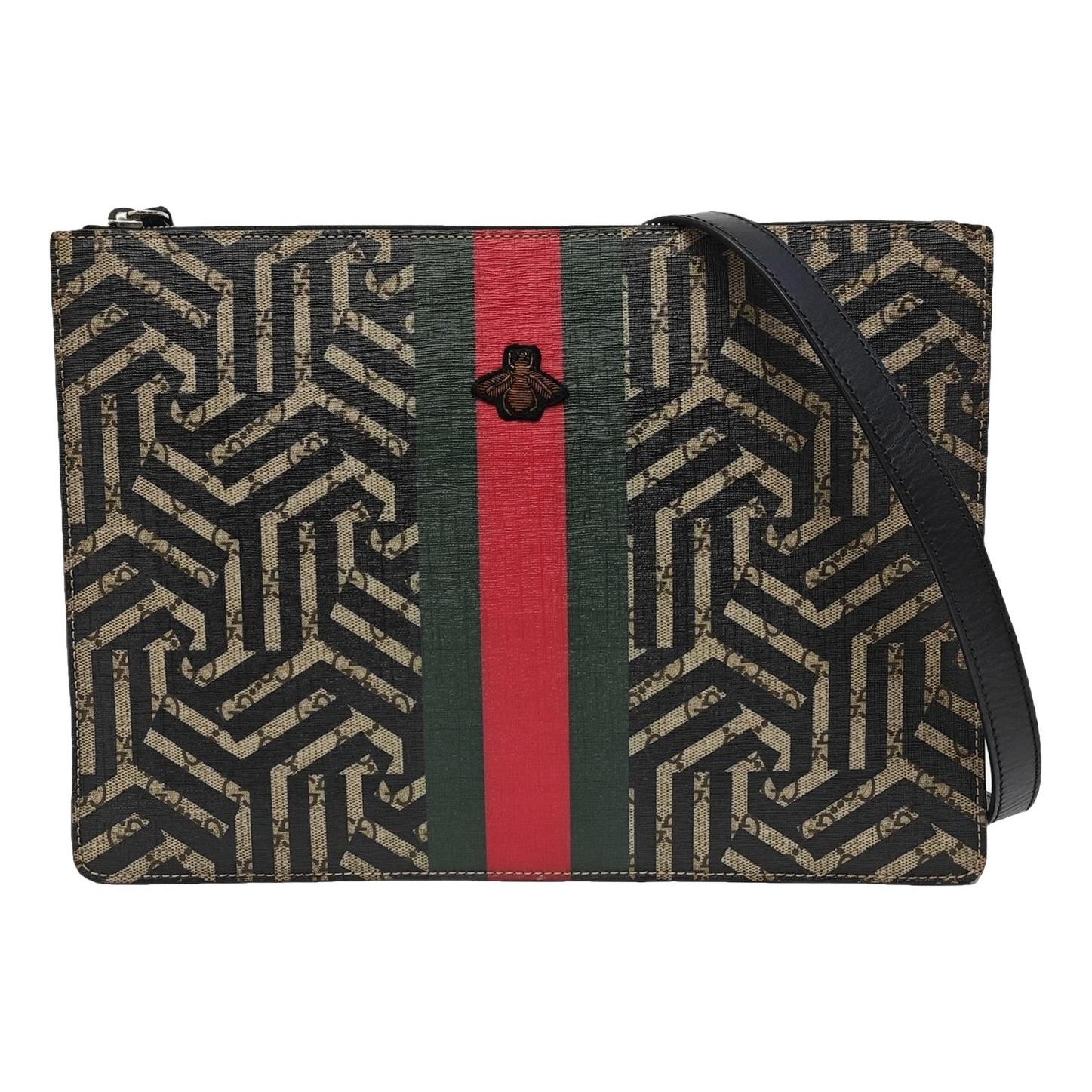 Ophidia GG Supreme leather handbag
