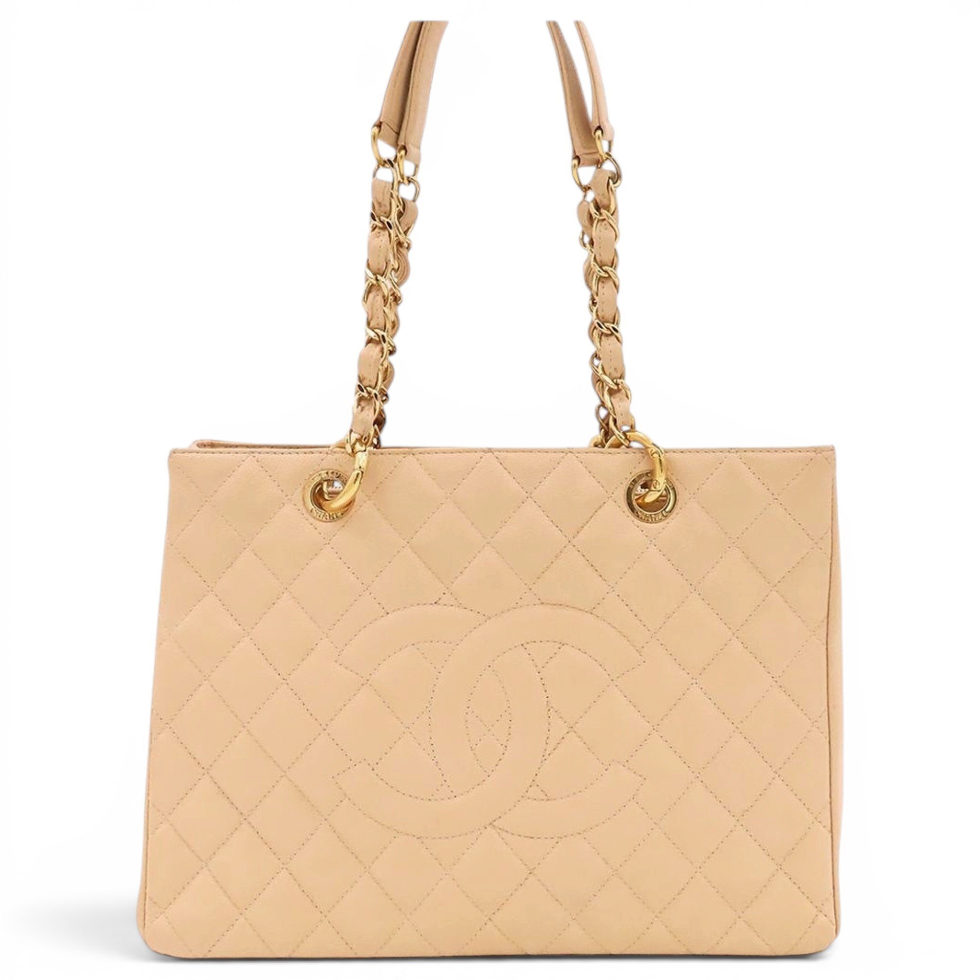 Grand shopping leather tote