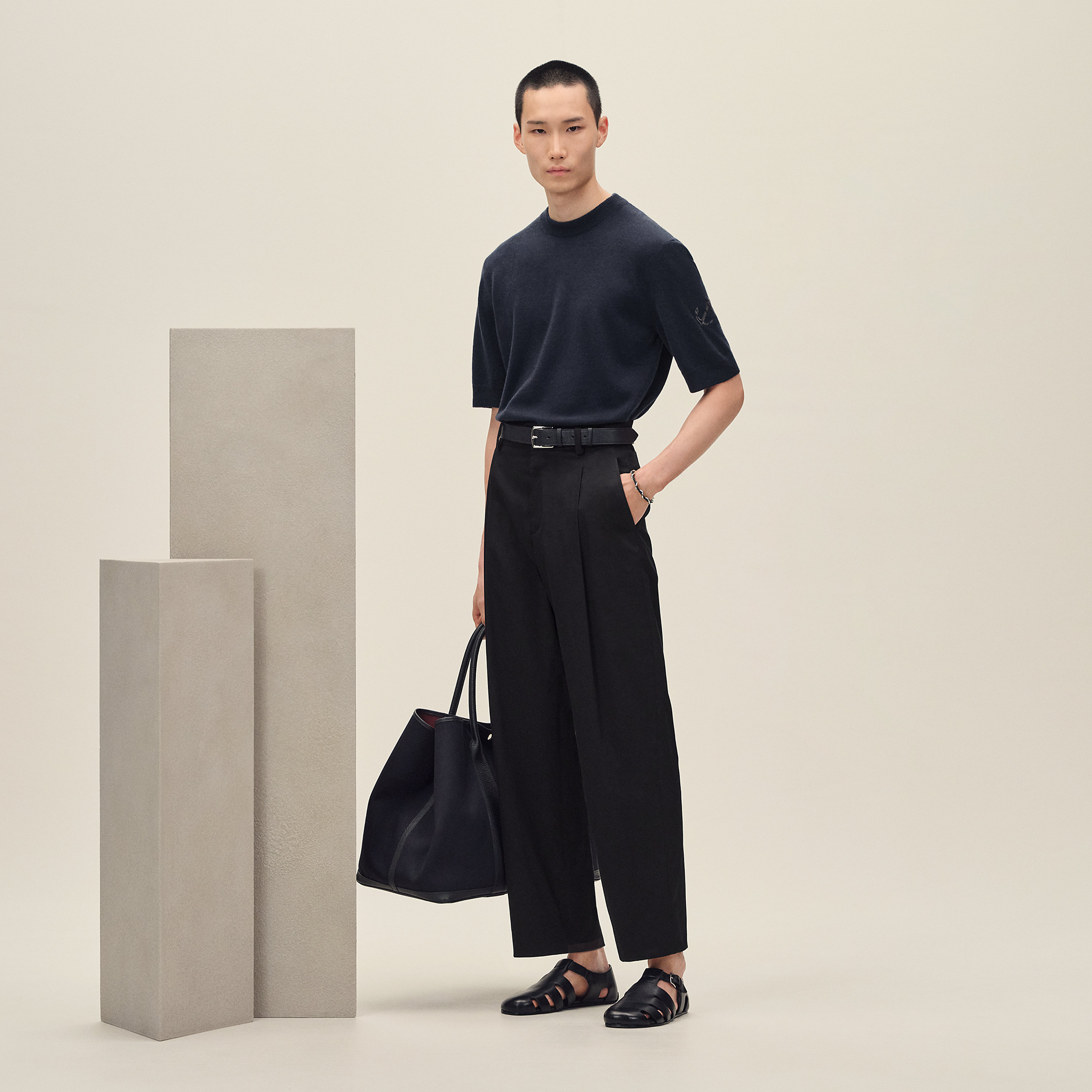 Pleated Palerme pants