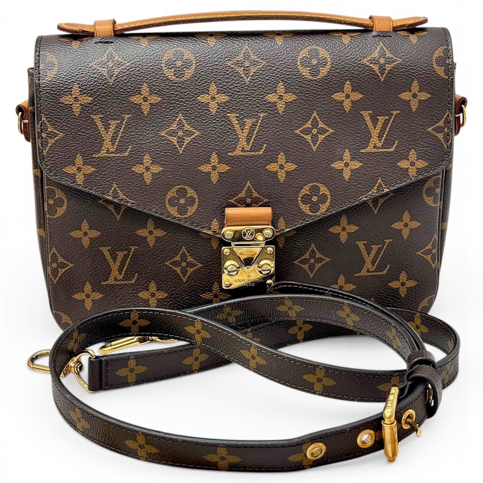 Metis leather handbag
