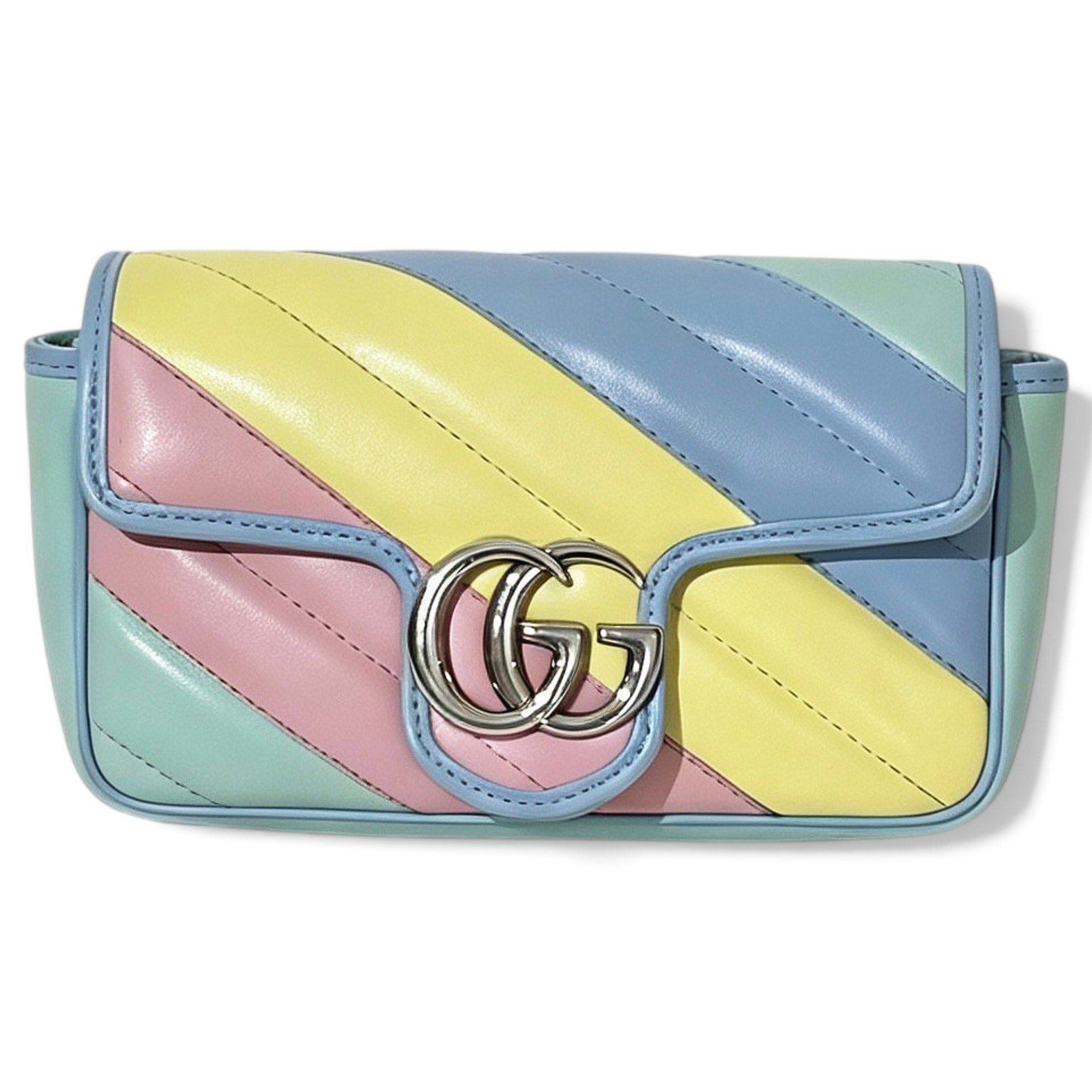 GG Marmont Flap leather crossbody bag