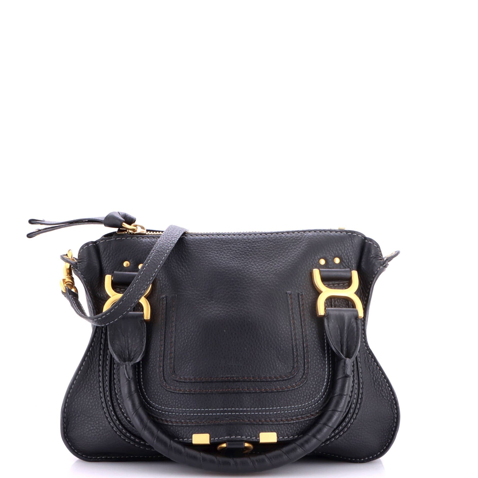 Marcie Satchel Leather Small