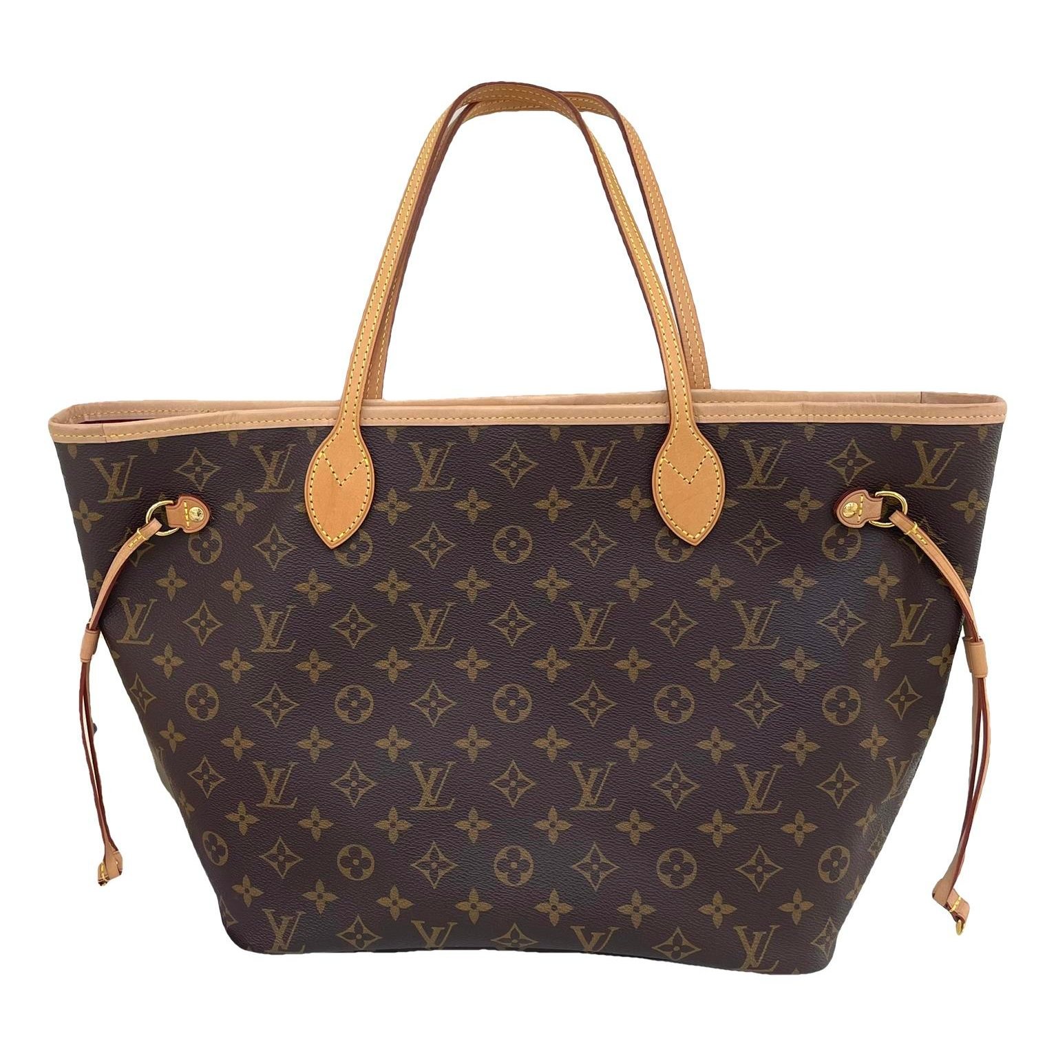 Neverfull leather tote