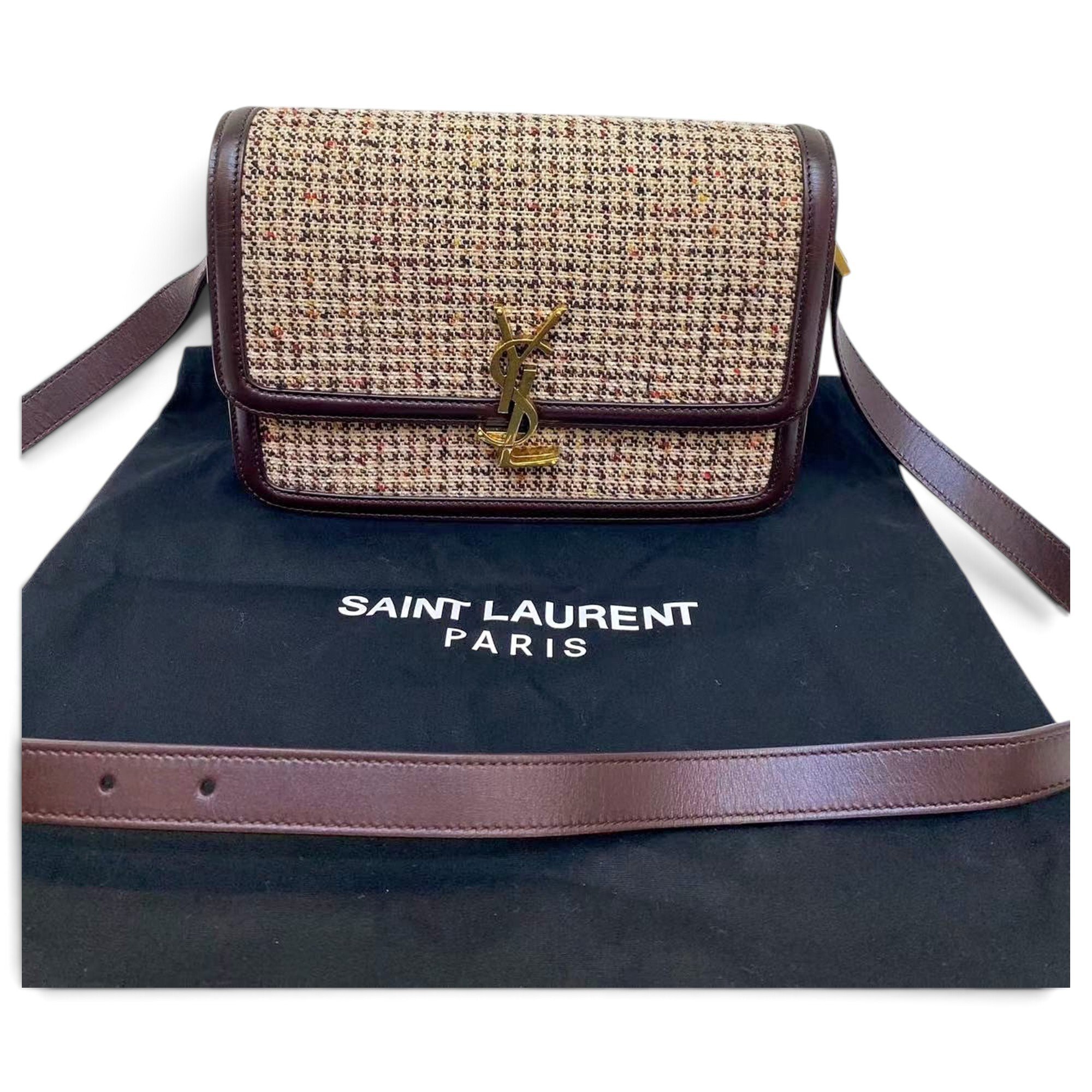 Solférino cloth handbag