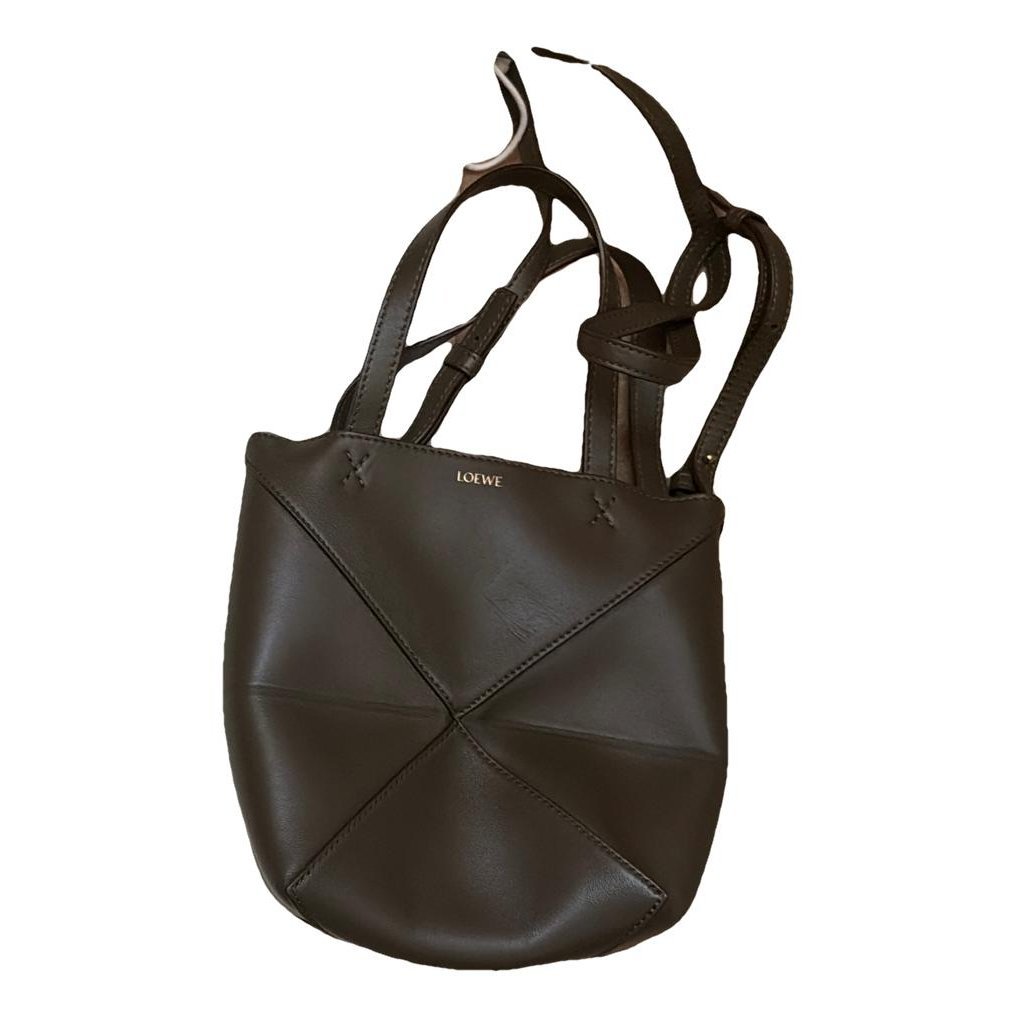 Puzzle Fold leather crossbody bag