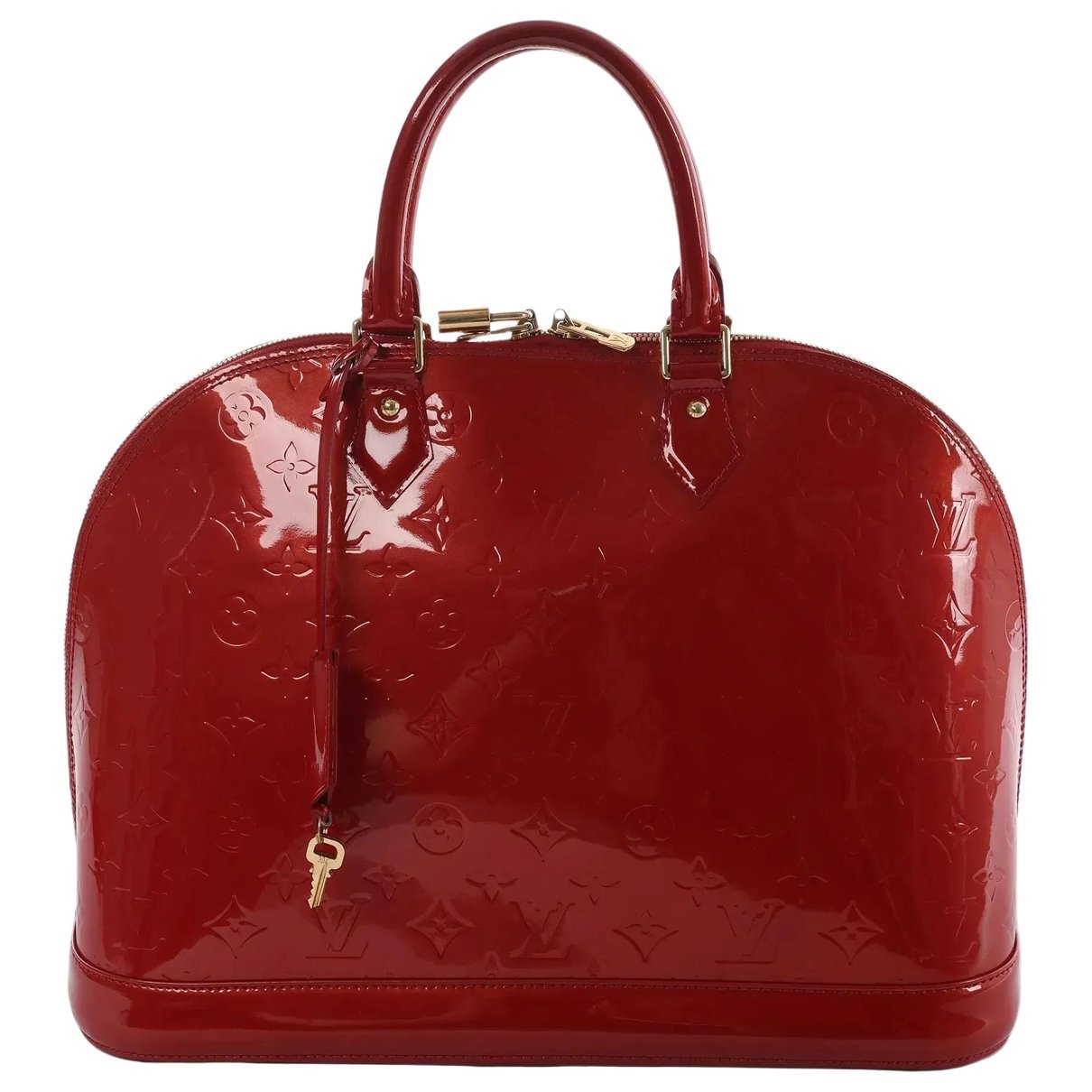 Alma patent leather handbag