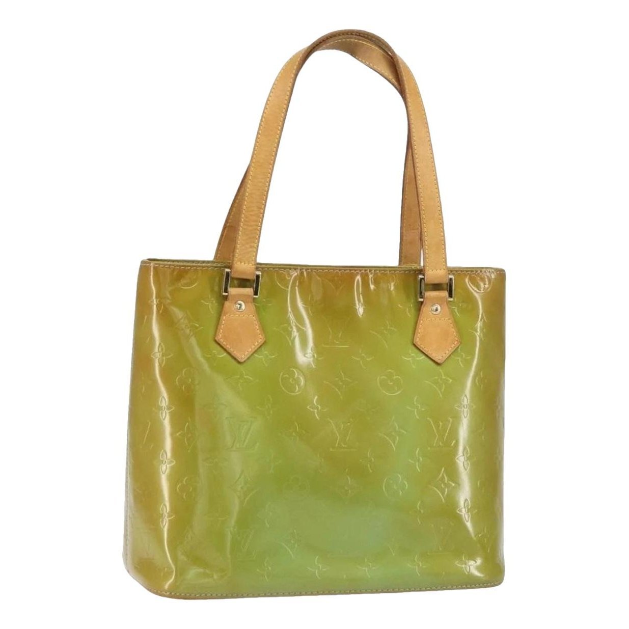 Patent leather handbag