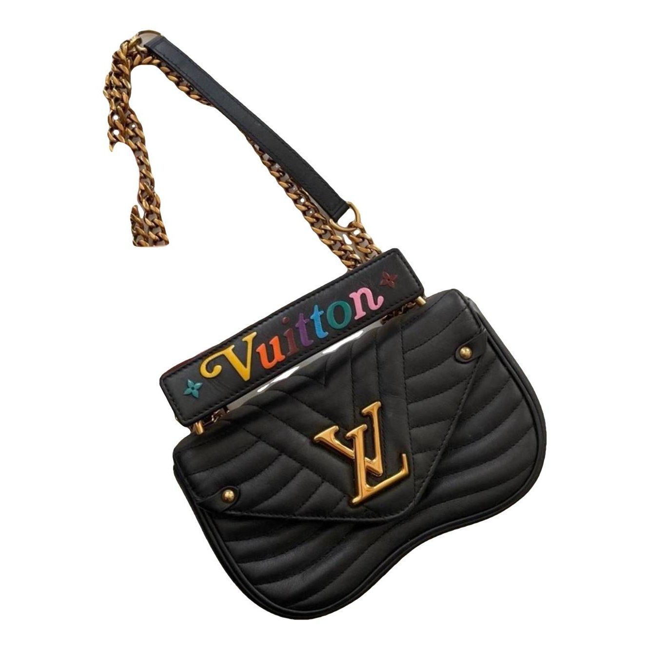 New Wave leather handbag