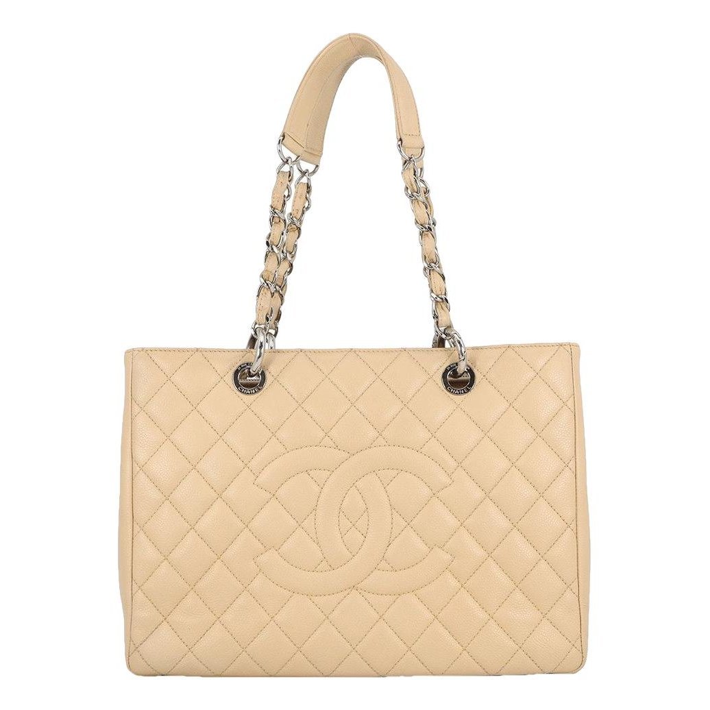 Grand shopping leather tote