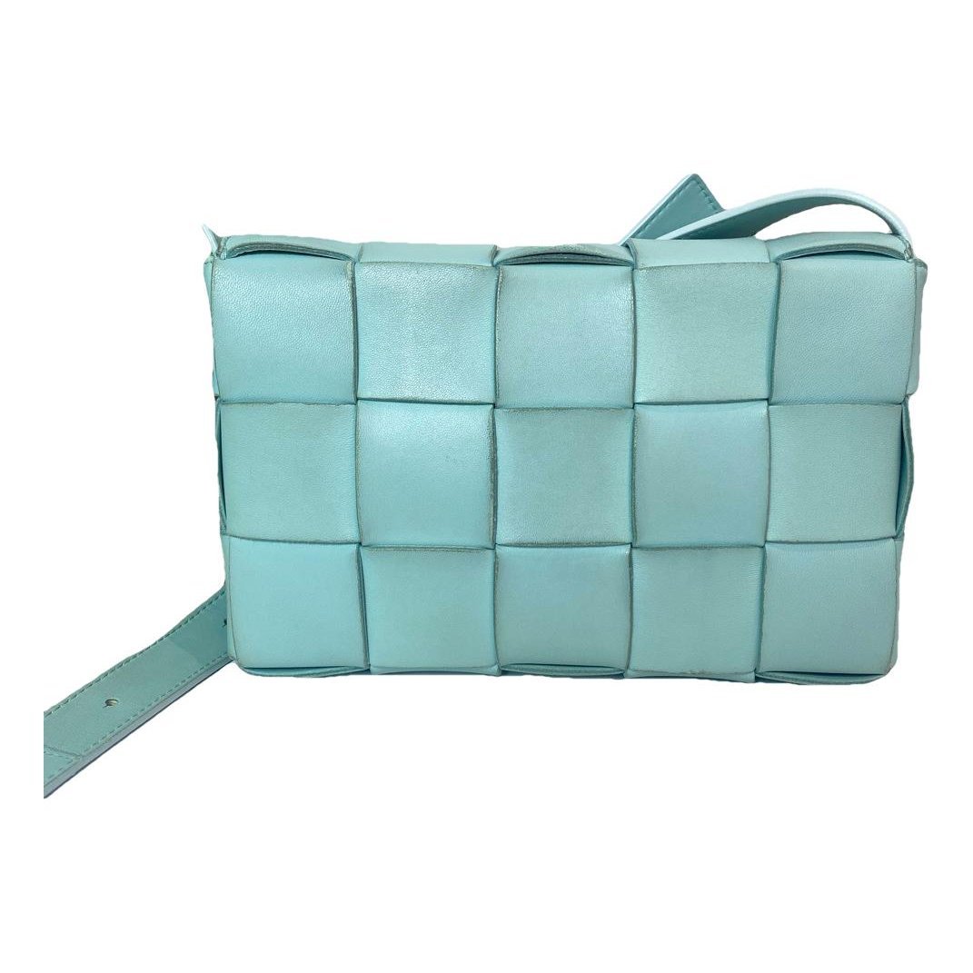Cassette leather crossbody bag