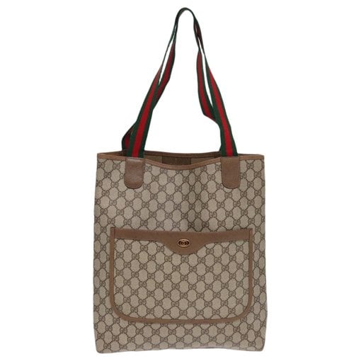 Leather tote