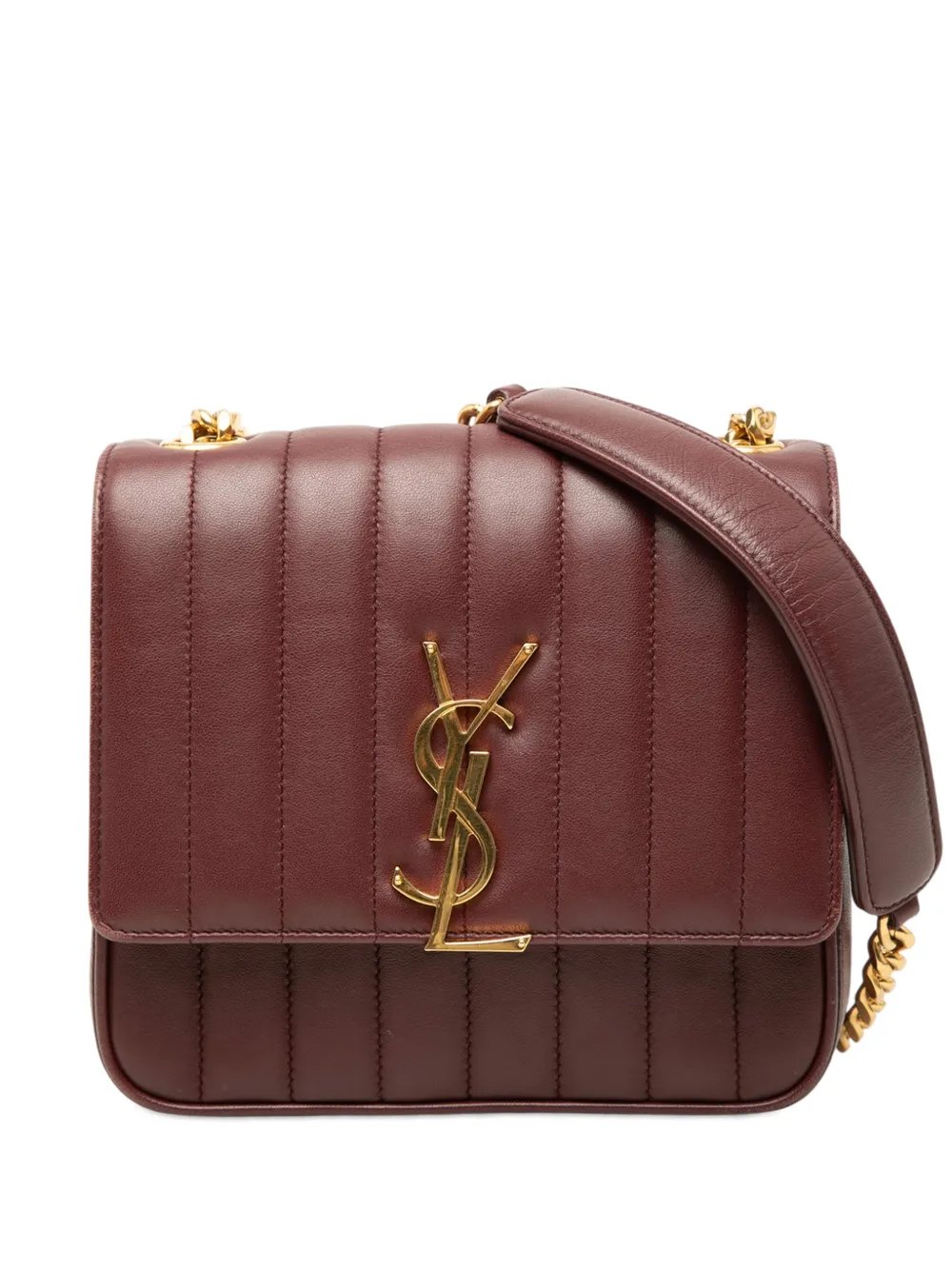 2018 Medium Lambskin Monogram Vicky Chain Bag crossbody bag