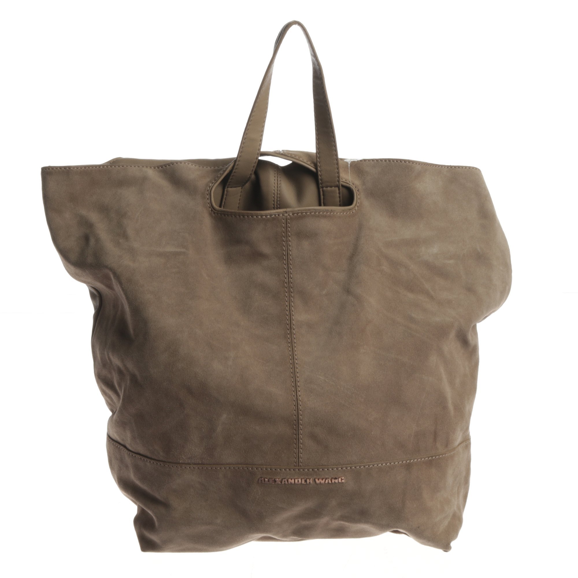 Leather tote