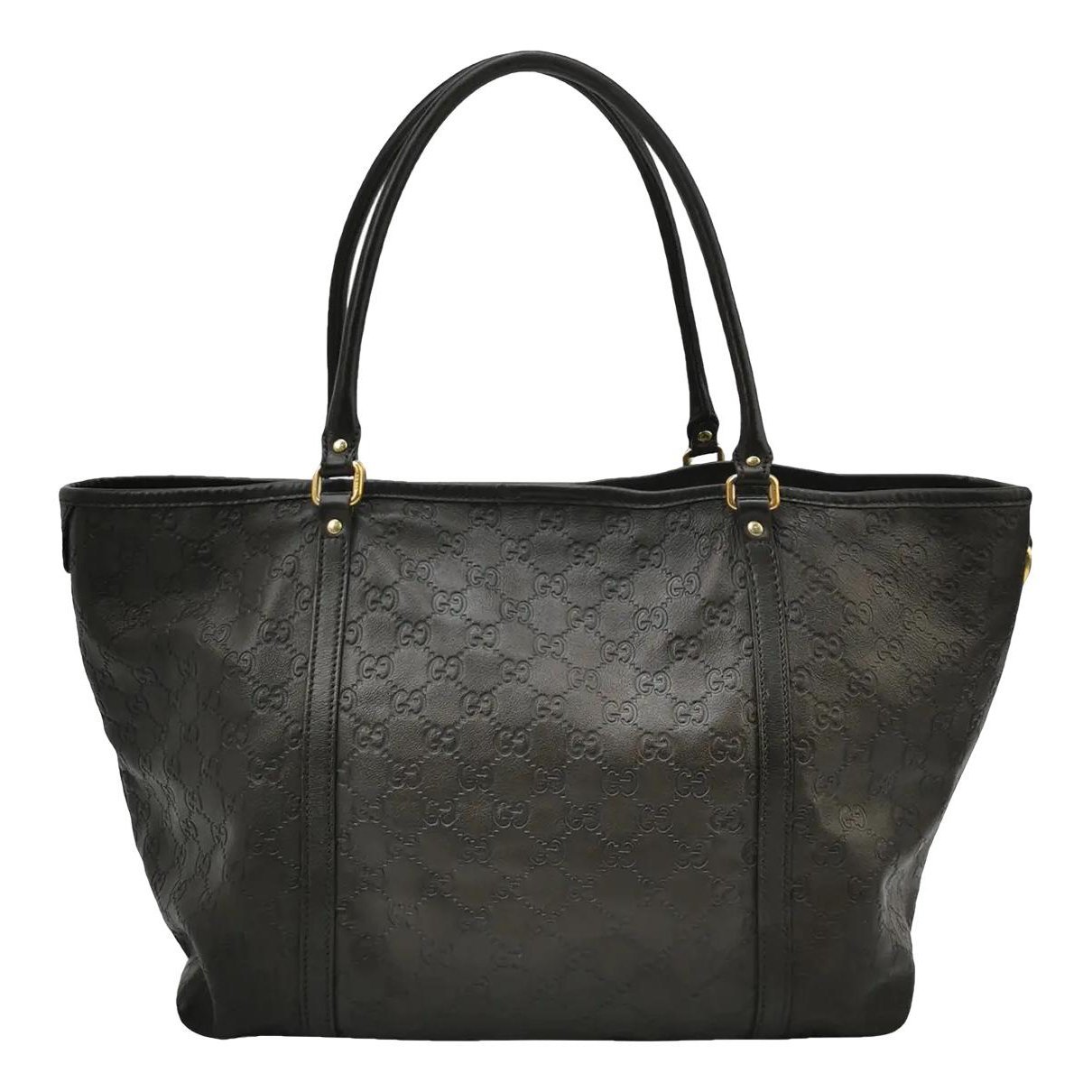 Leather tote