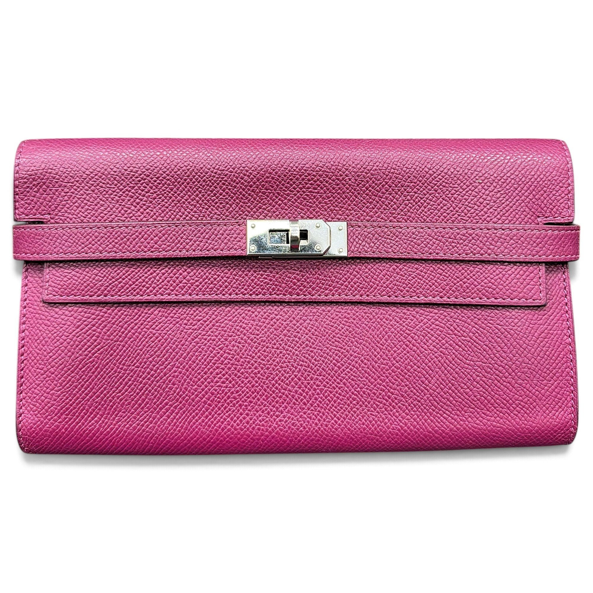 Kelly to go leather clutch bag