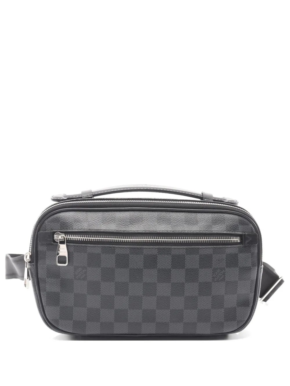 2014 Ambler Damier Graphite belt bag
