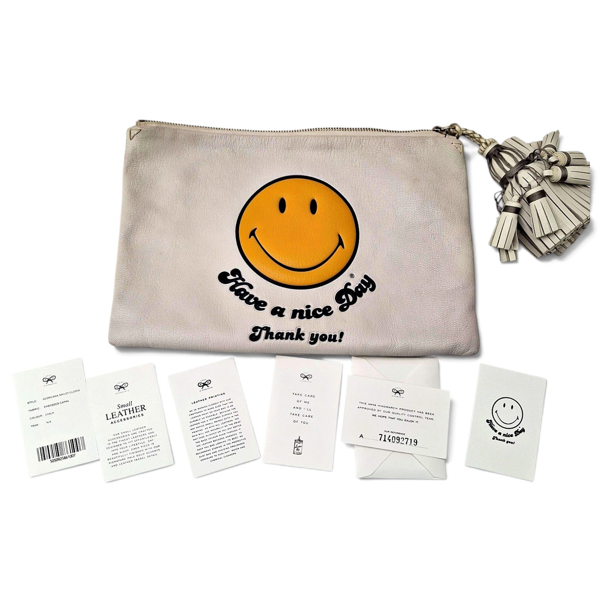 Anya Hindmarch Leather clutch bag