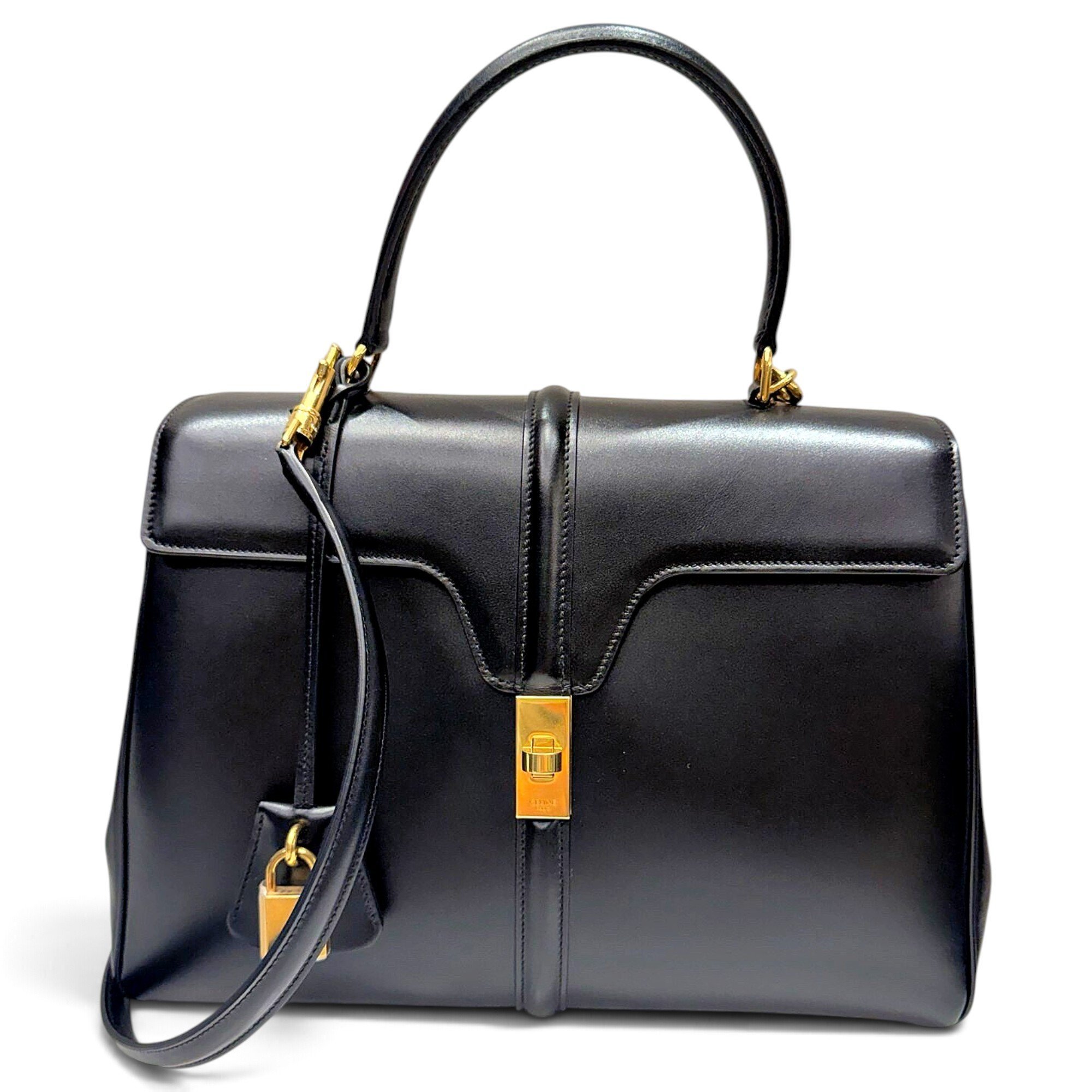 Sac 16 leather handbag