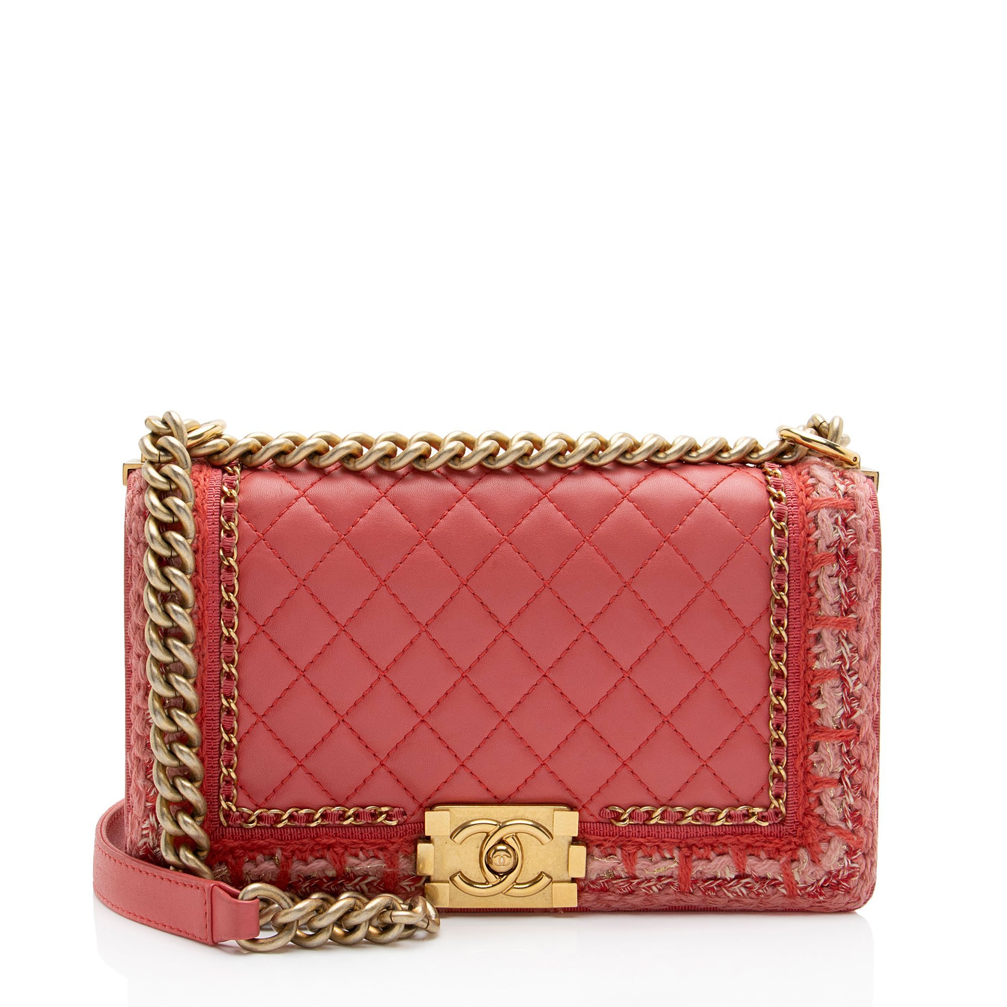 Boy leather crossbody bag