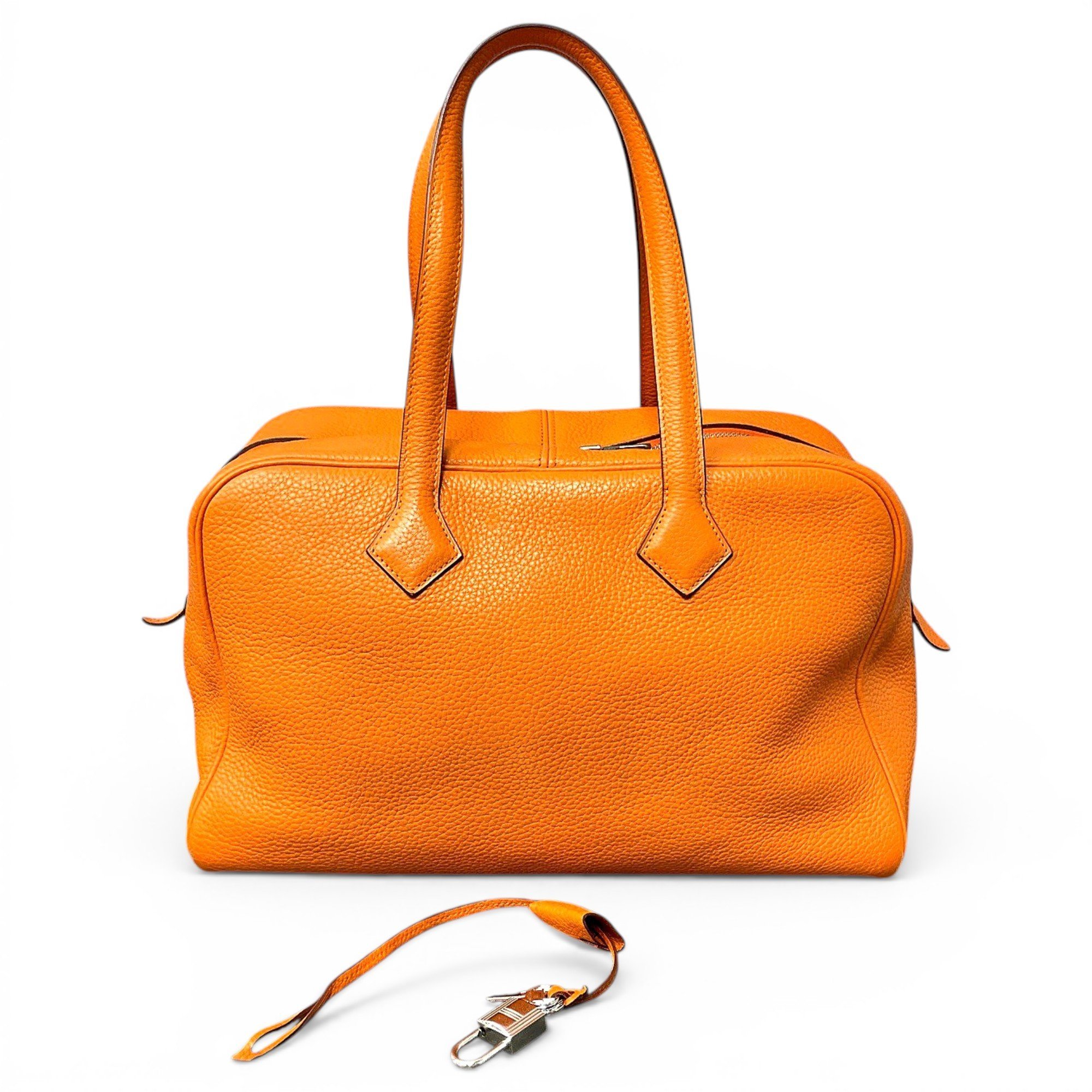 Victoria leather handbag