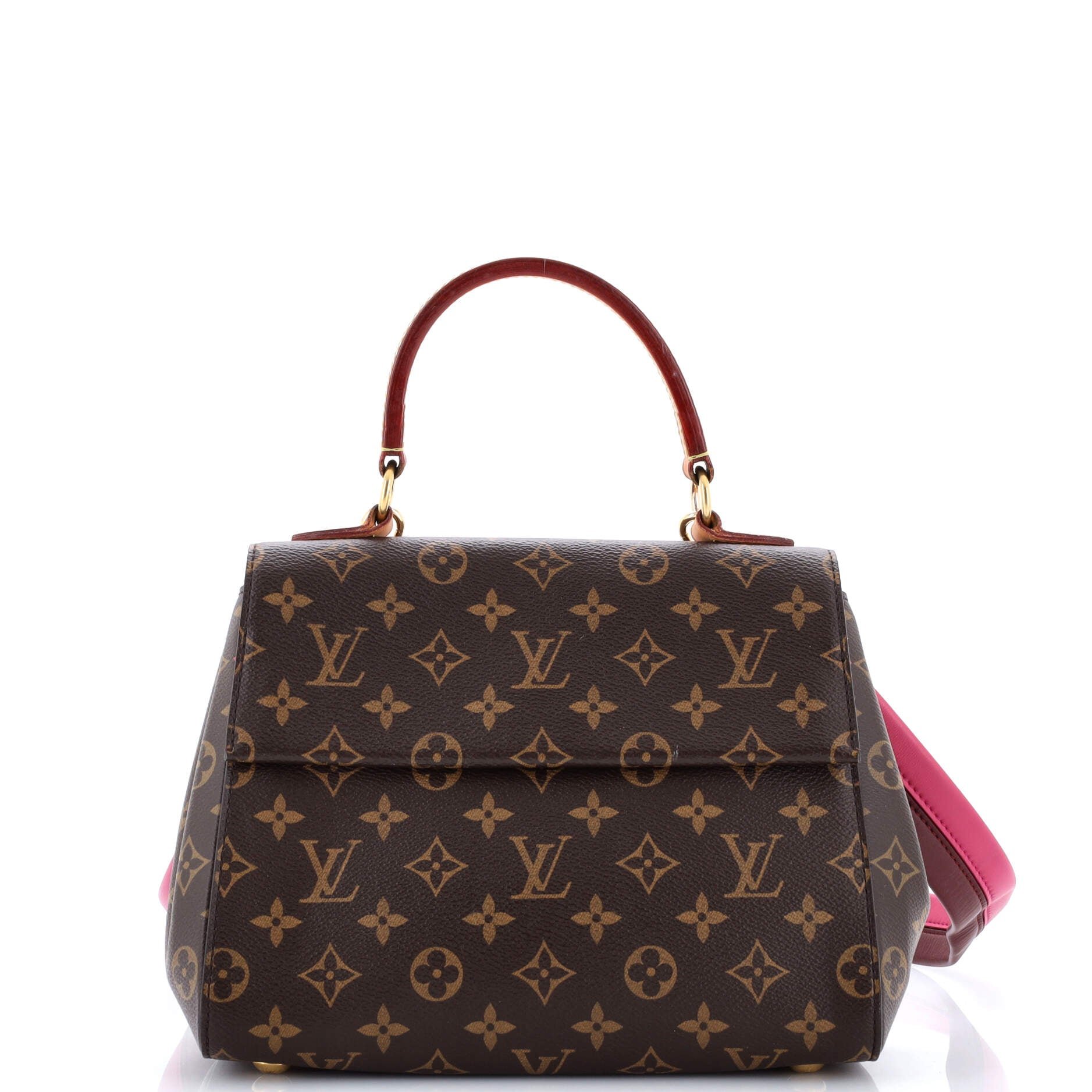 Louis Vuitton Cluny Top Handle Bag Monogram Canvas BB