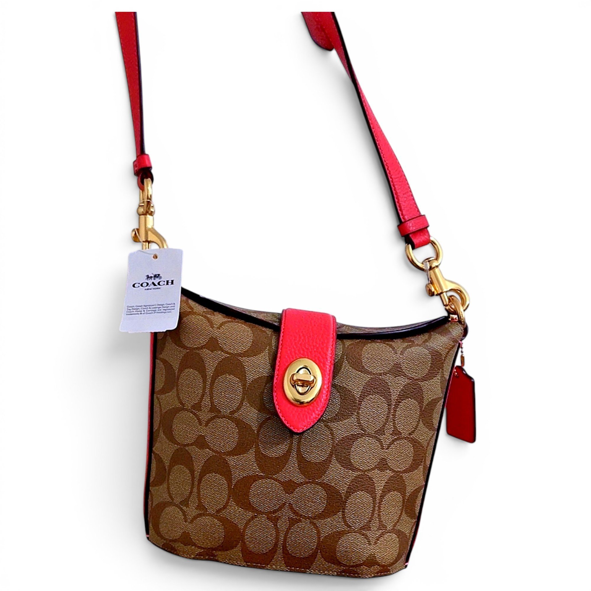 Leather handbag