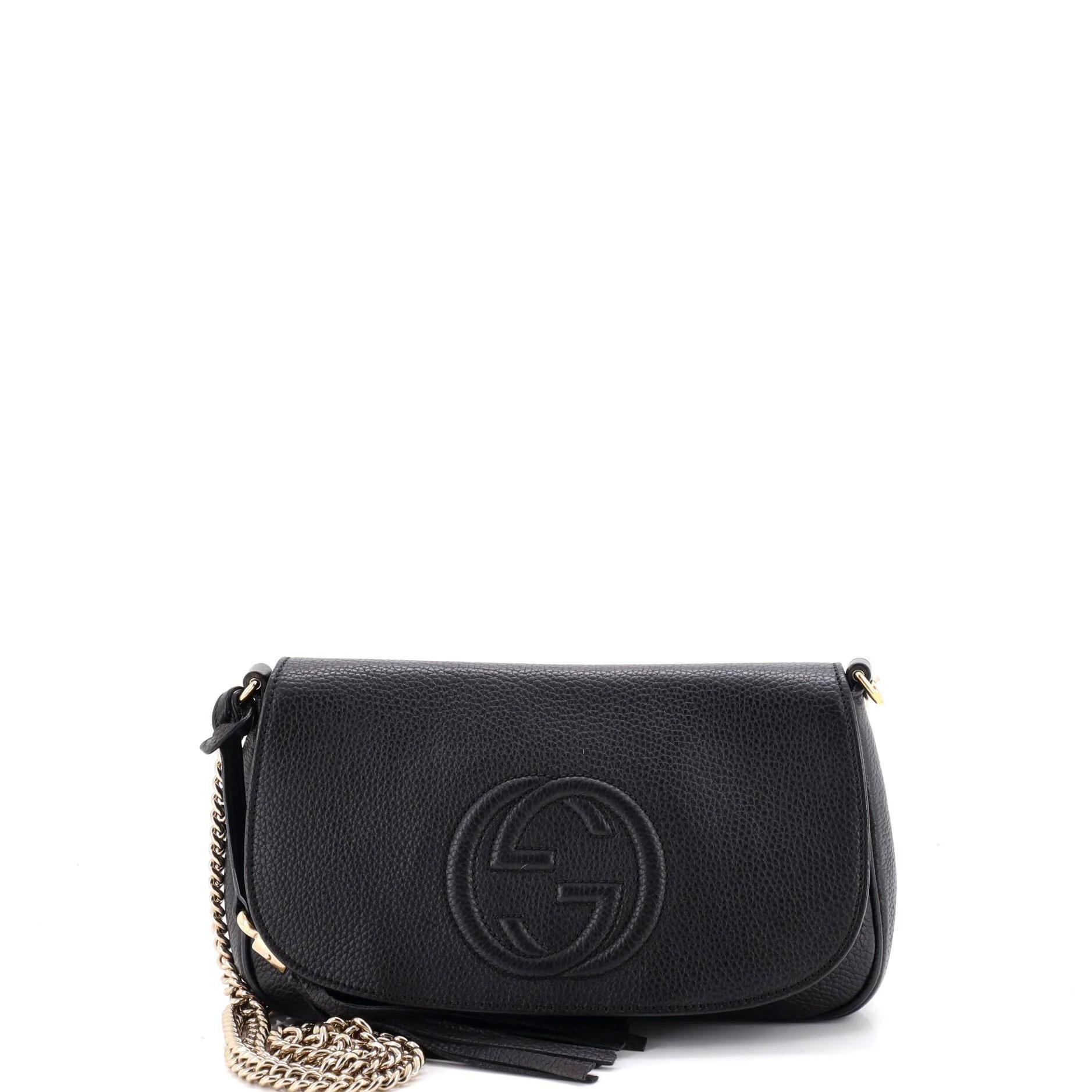 Leather crossbody bag