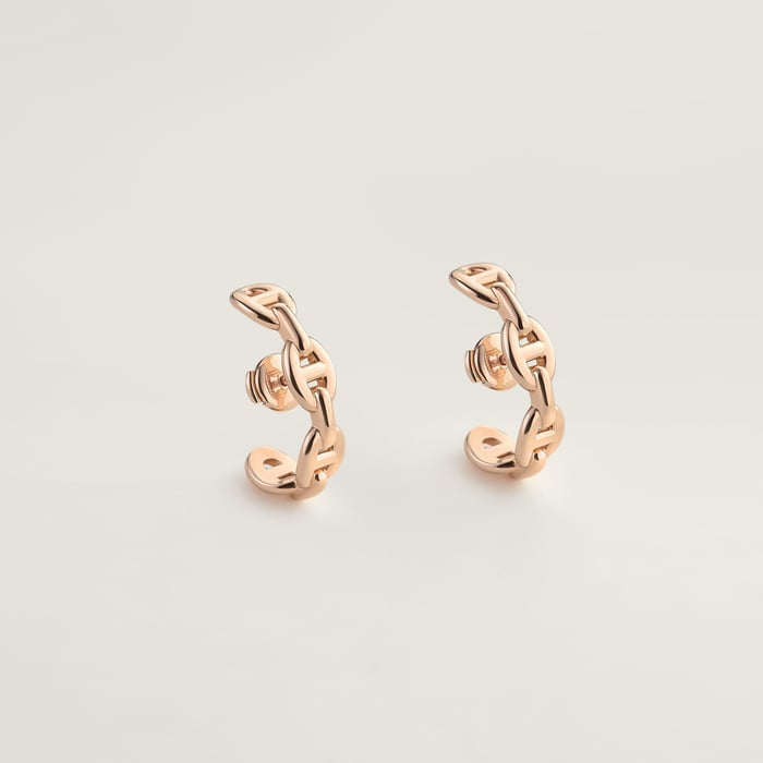 Sans Coloris Chaine d'Ancre Enchainee Earrings