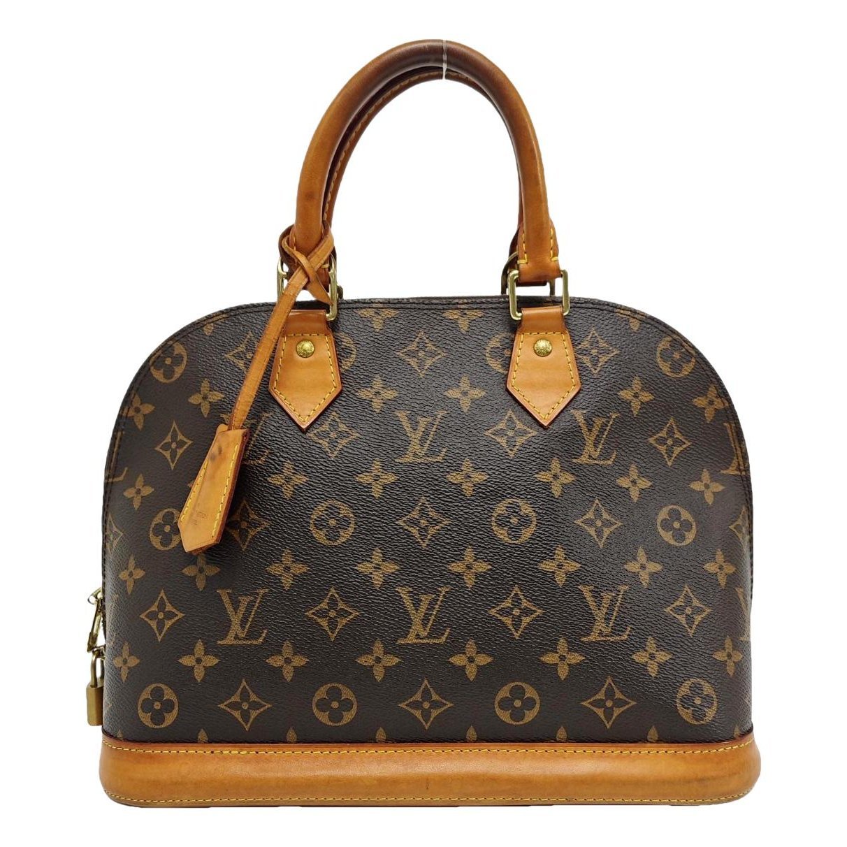 Alma leather handbag