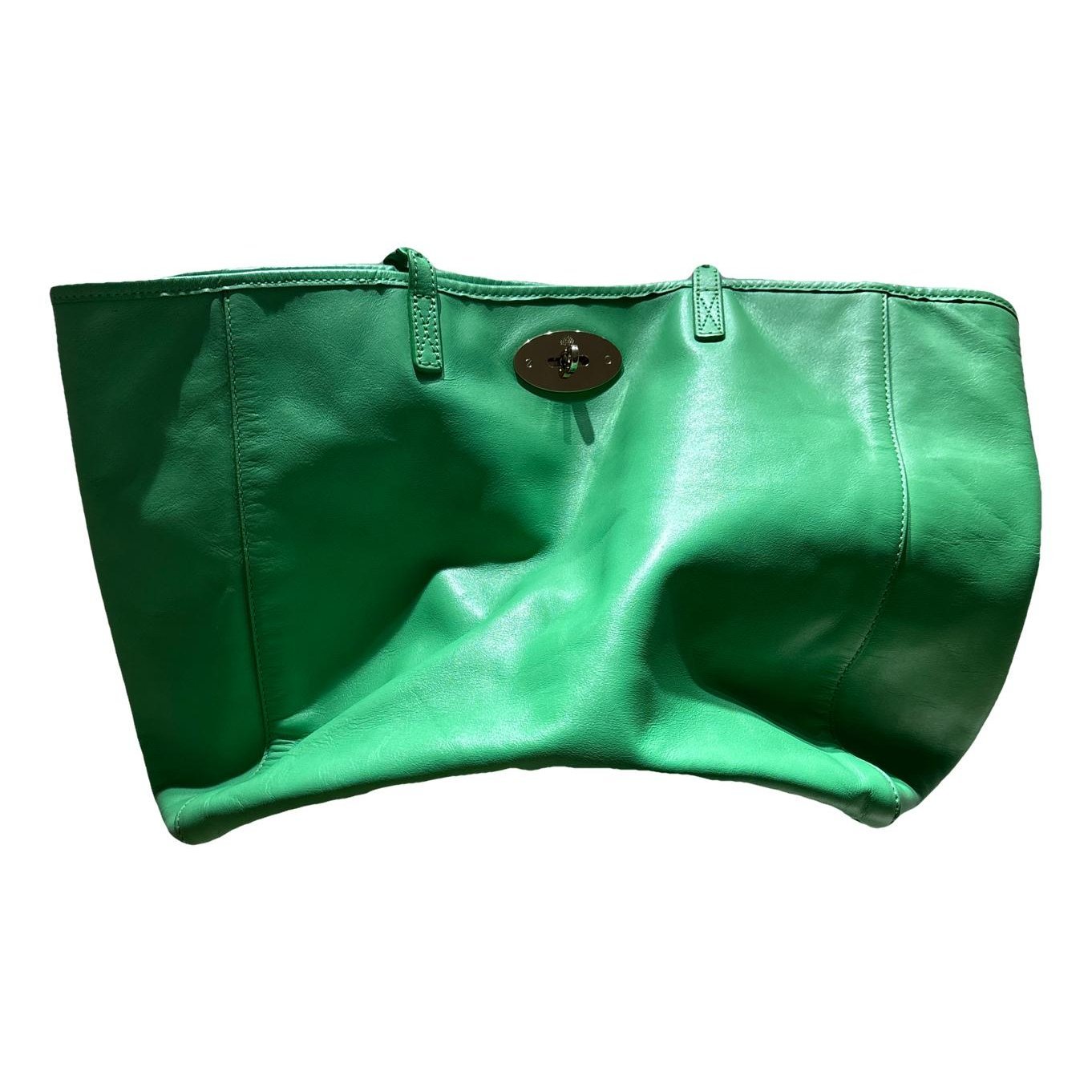 Leather tote