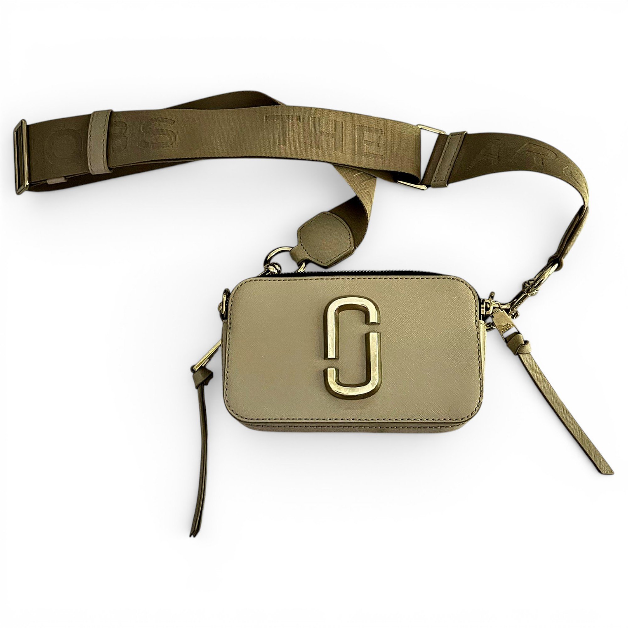 Snapshot leather crossbody bag