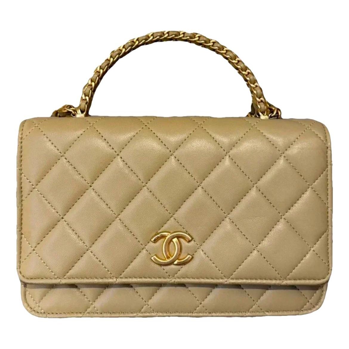 Wallet On Chain Timeless/Classique leather crossbody bag