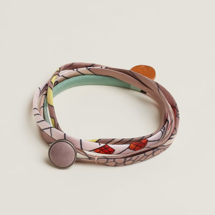 Random Double Tour Silk Bracelet