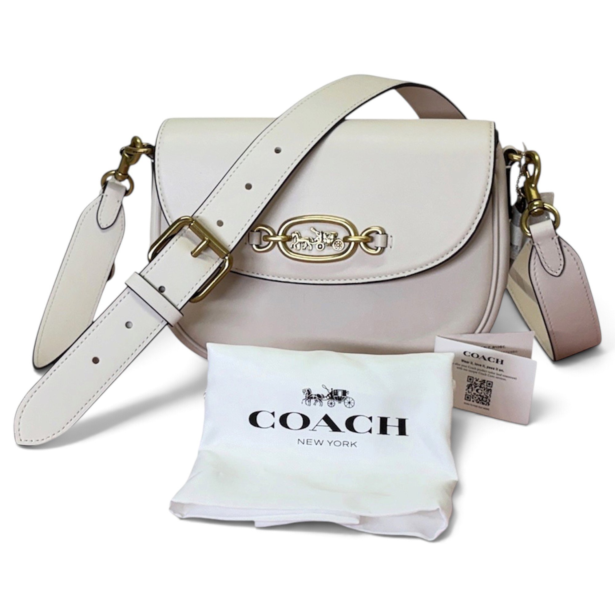 Leather crossbody bag