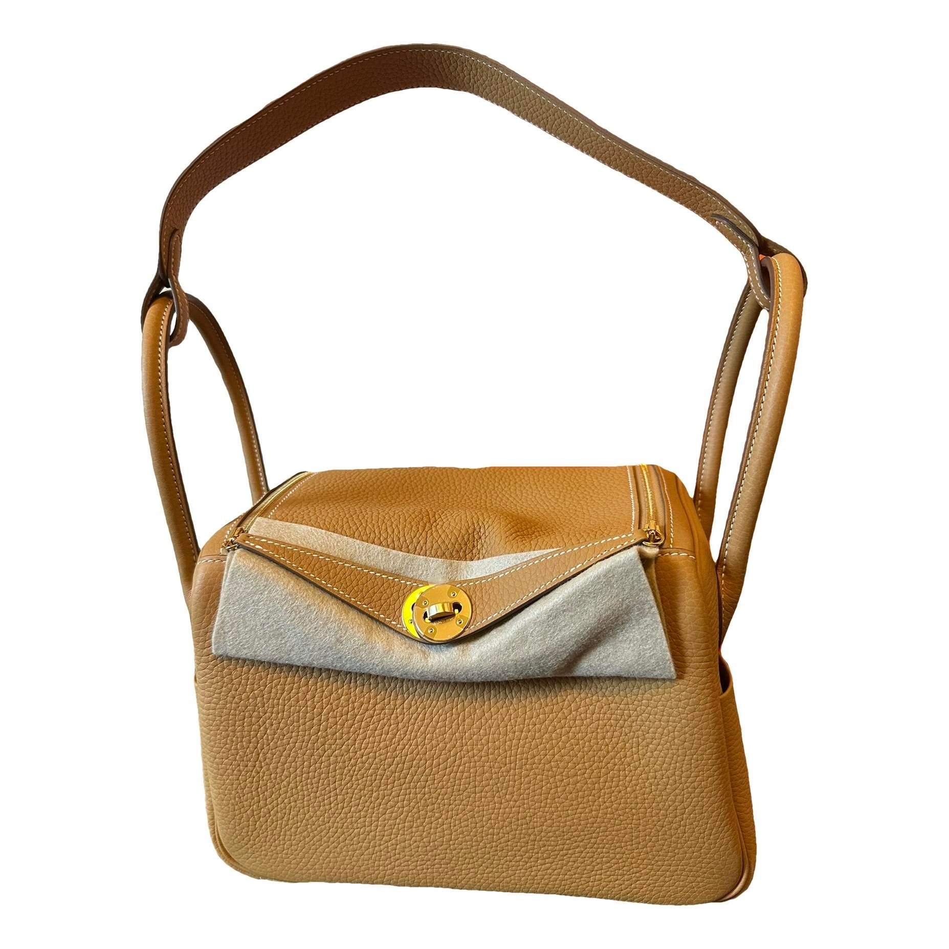 Lindy leather handbag