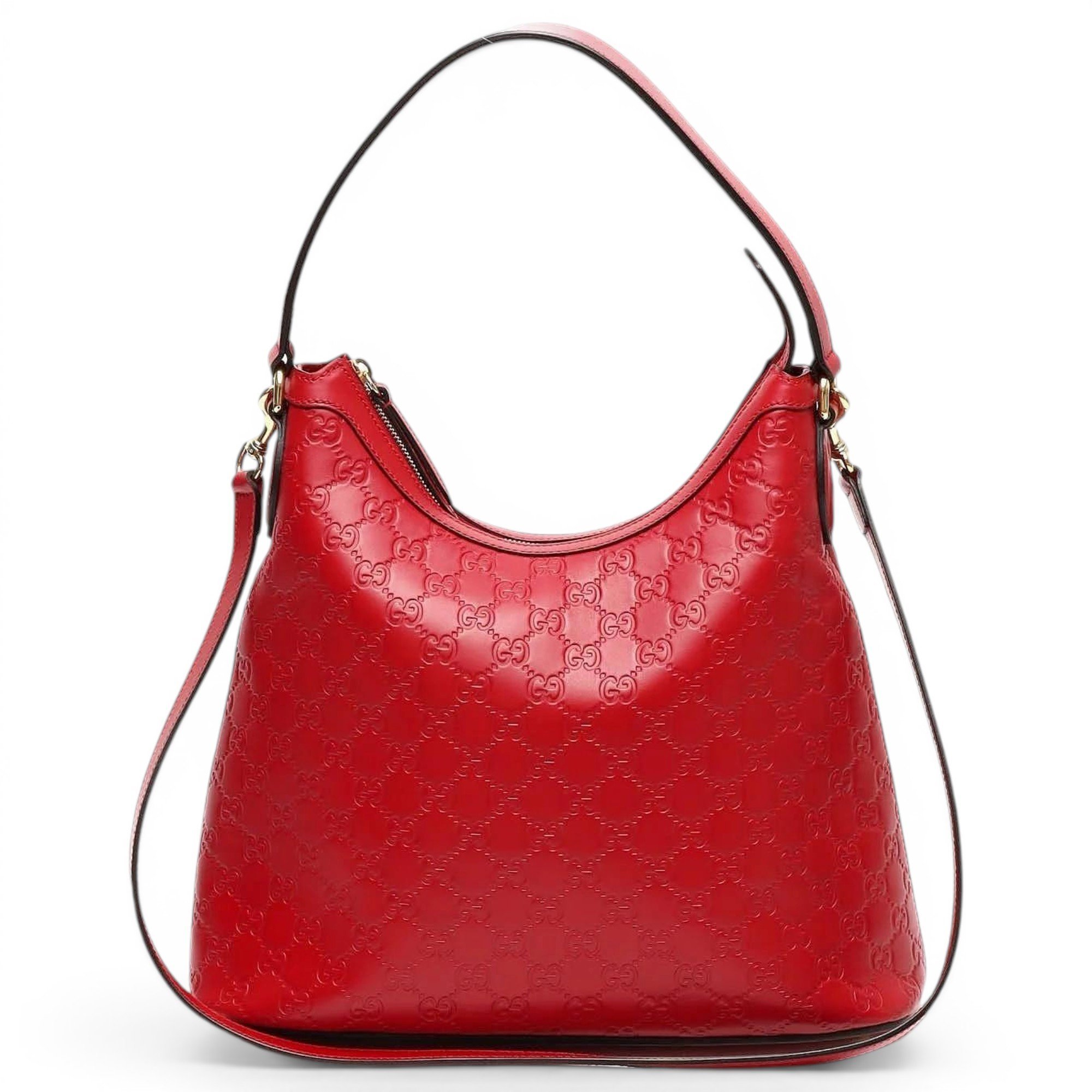 Hobo leather handbag