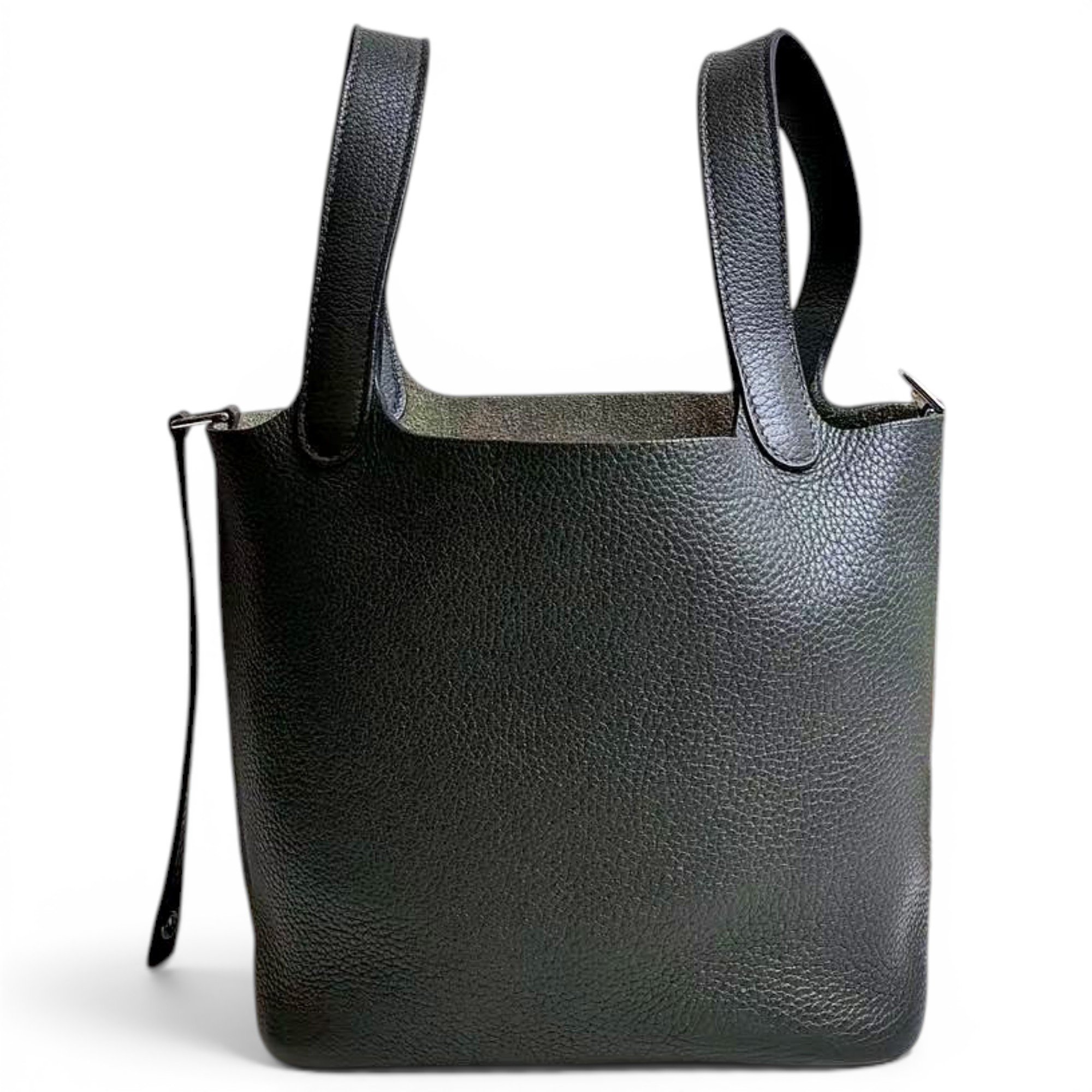 Picotin leather handbag