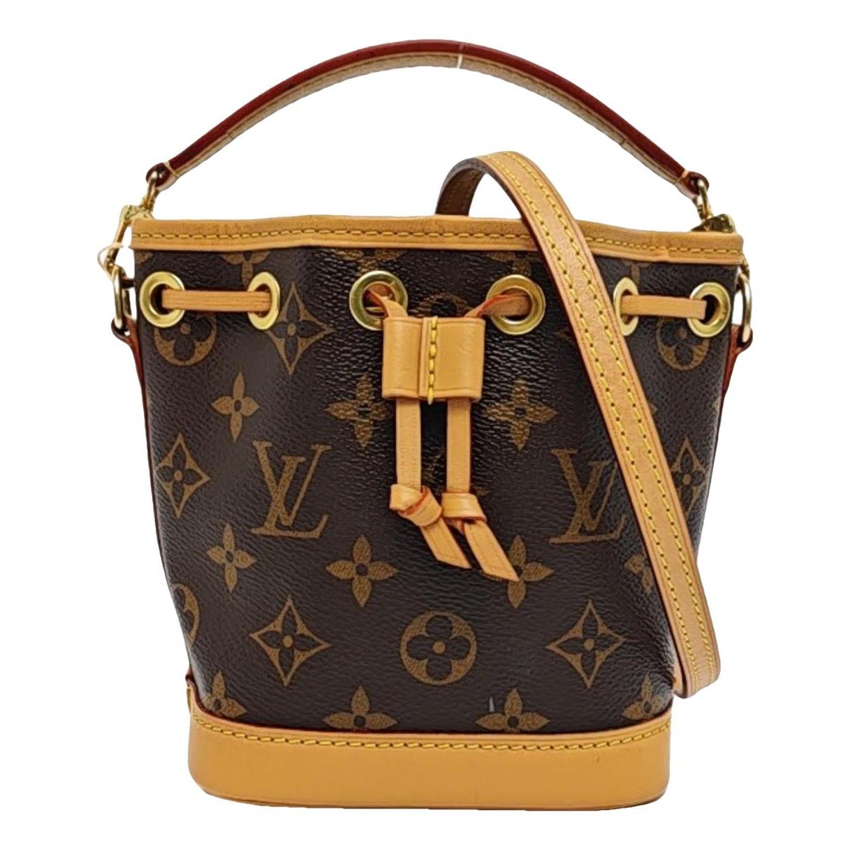 Louis Vuitton Nano Noé cloth handbag