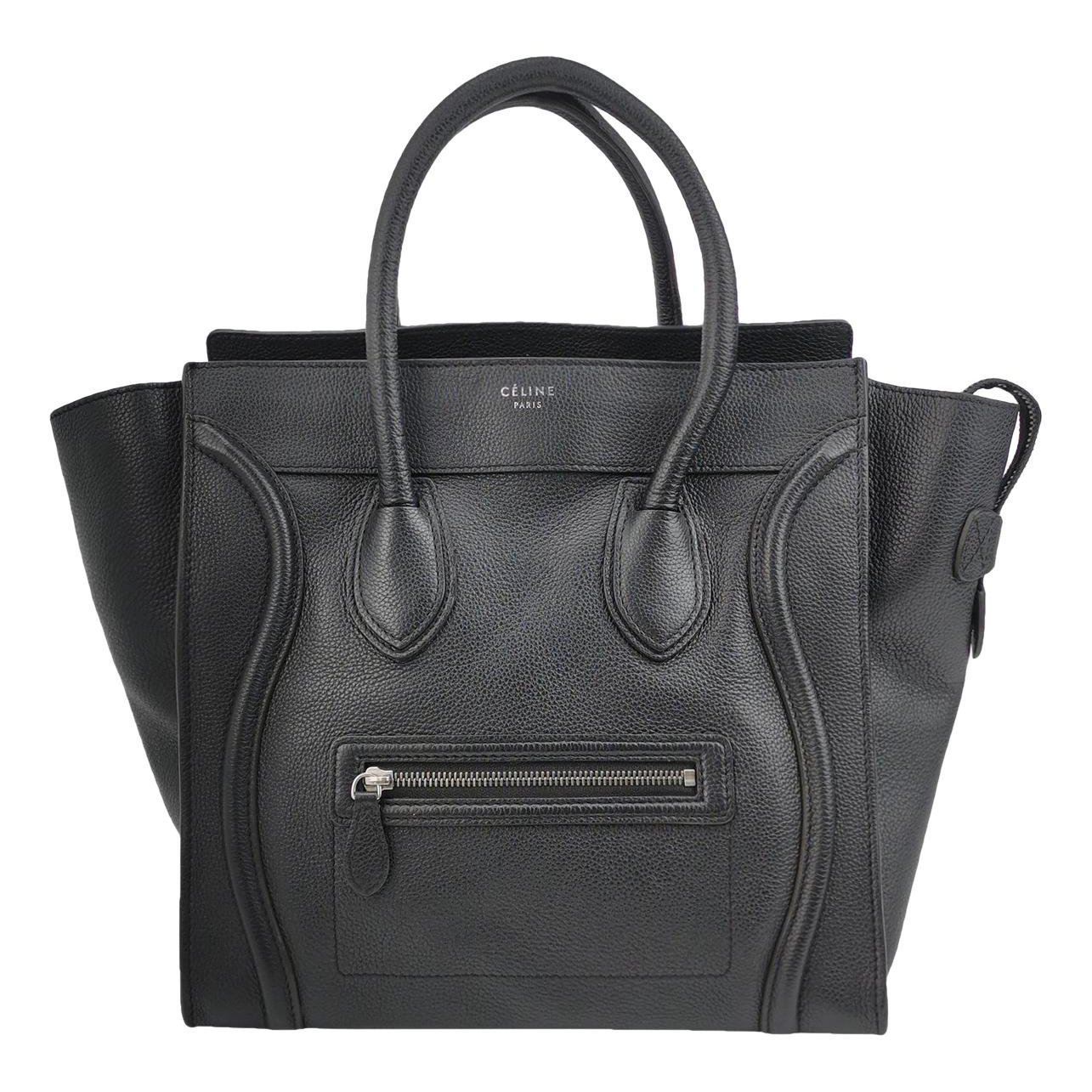 Luggage leather handbag