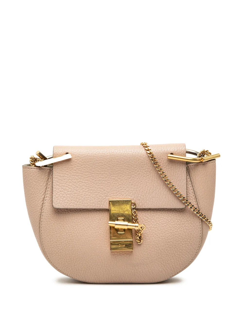 2017 Mini Grained Lambskin Drew crossbody bag