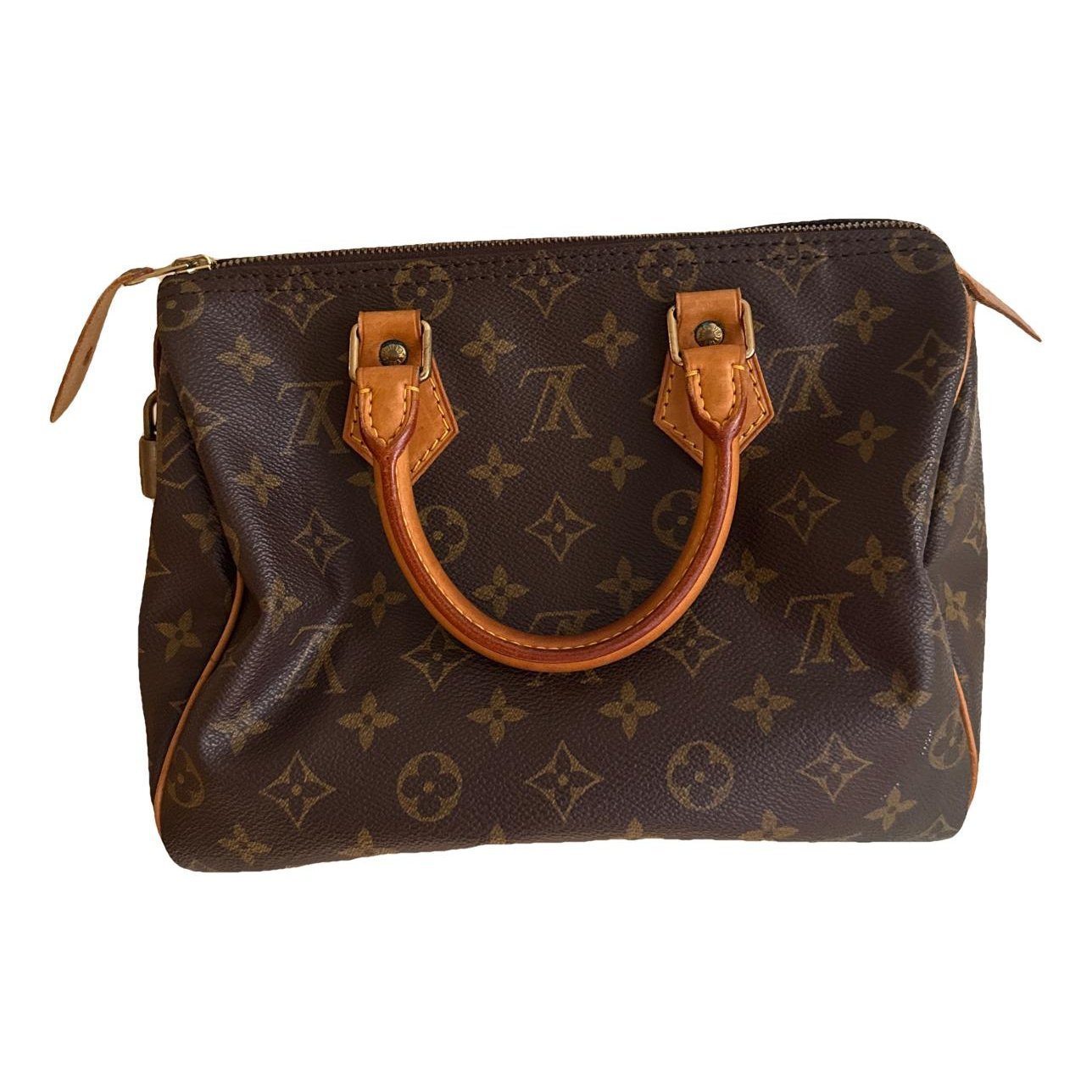 Speedy leather handbag