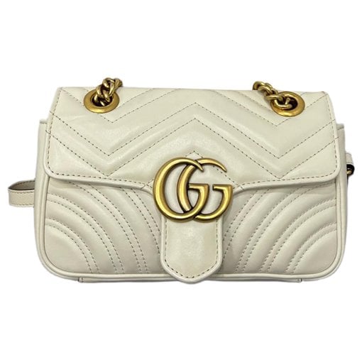 GG Marmont Flap leather handbag