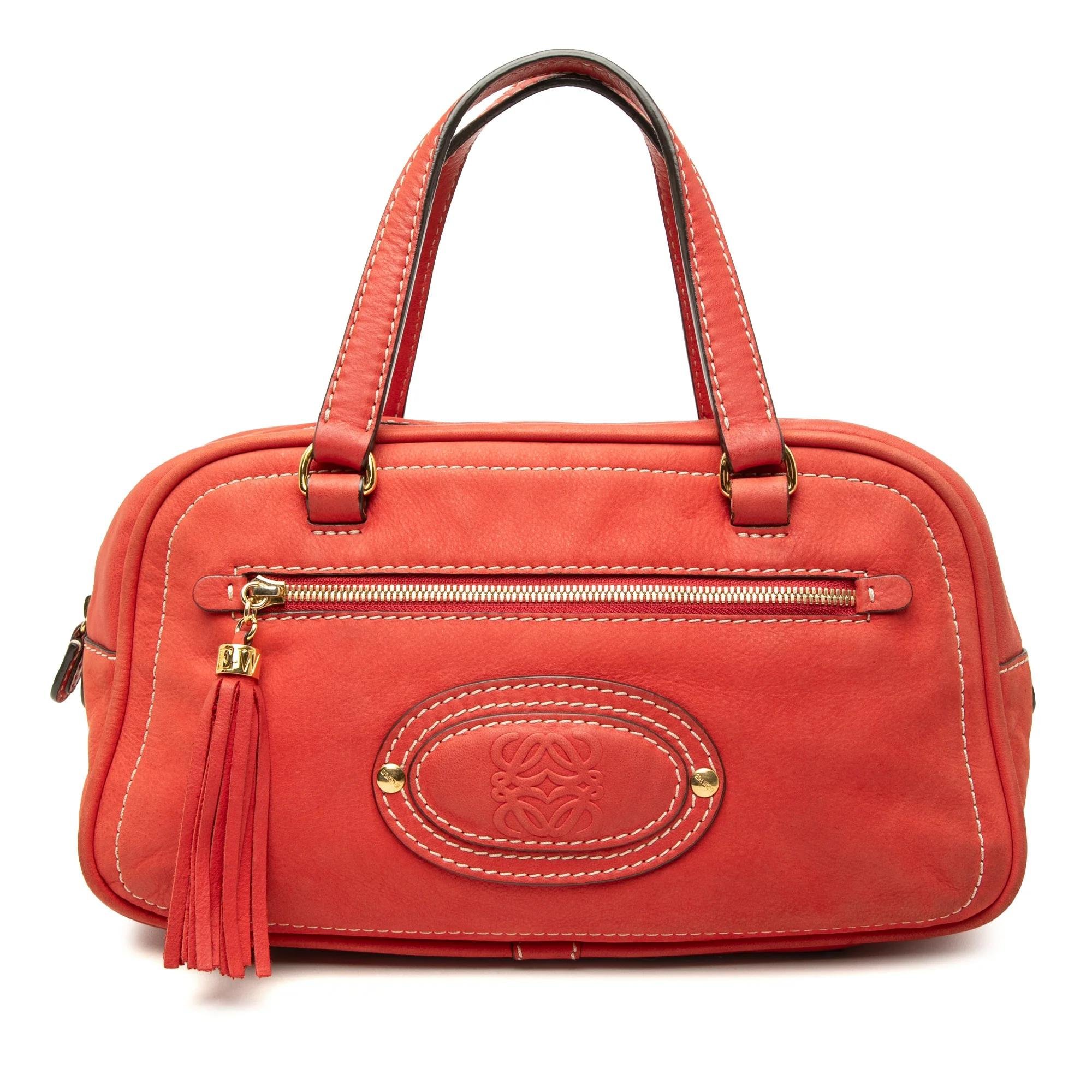 Loewe Anagram leather handbag