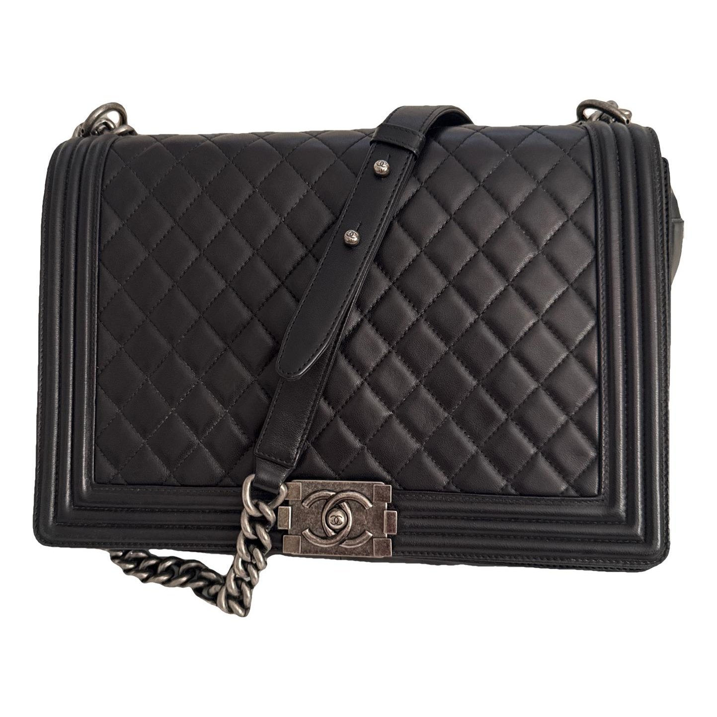 Boy leather crossbody bag
