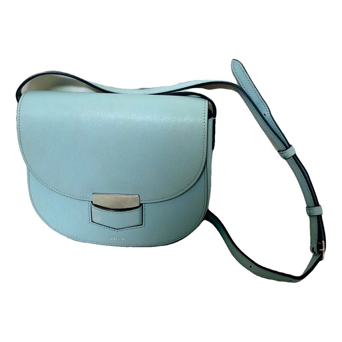 Trotteur leather crossbody bag